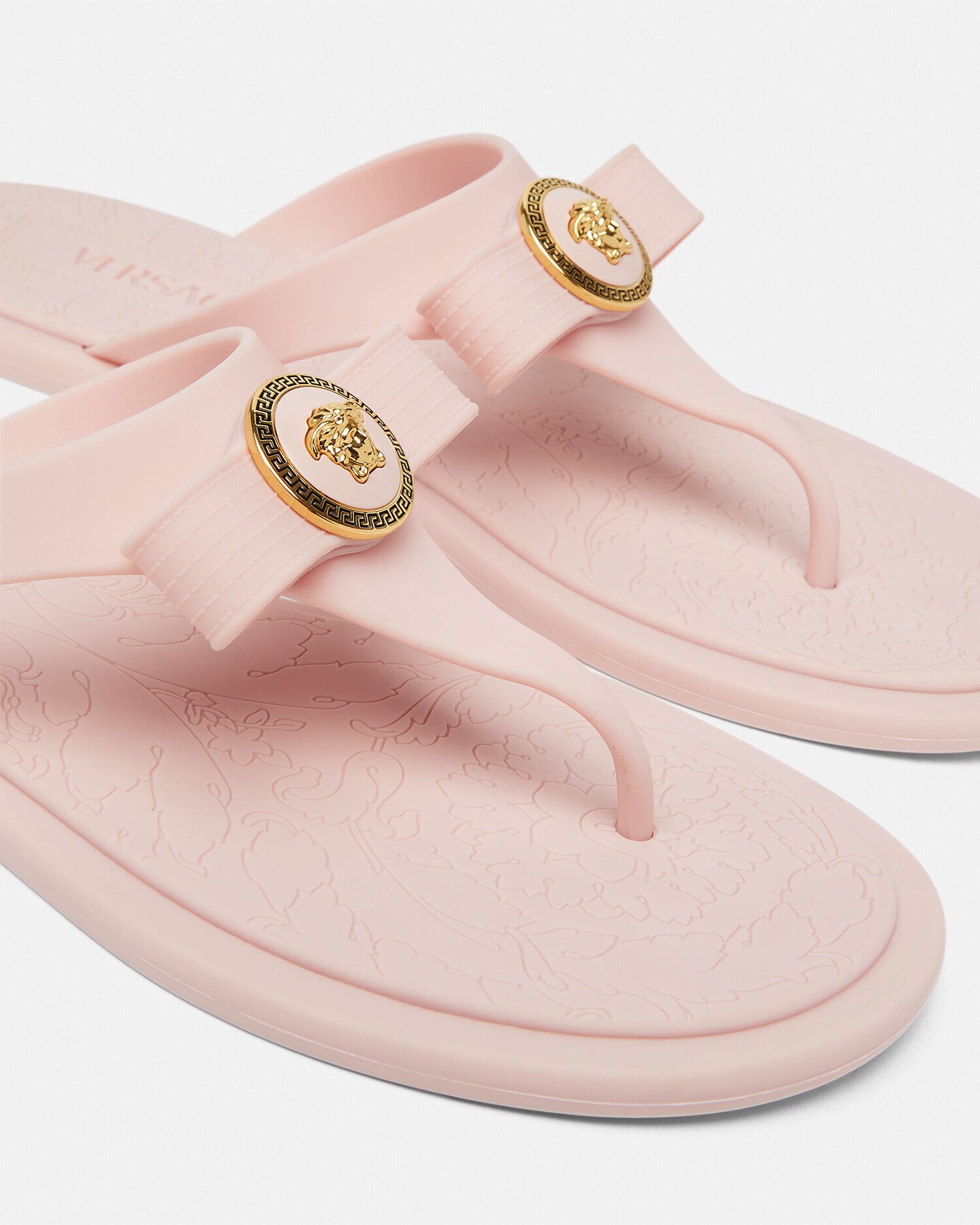 関税送料込★VERSACE ジャンニリボンサンダル ジャンニ リボン サンダル 140 mm オレンジ | VERSACE JP