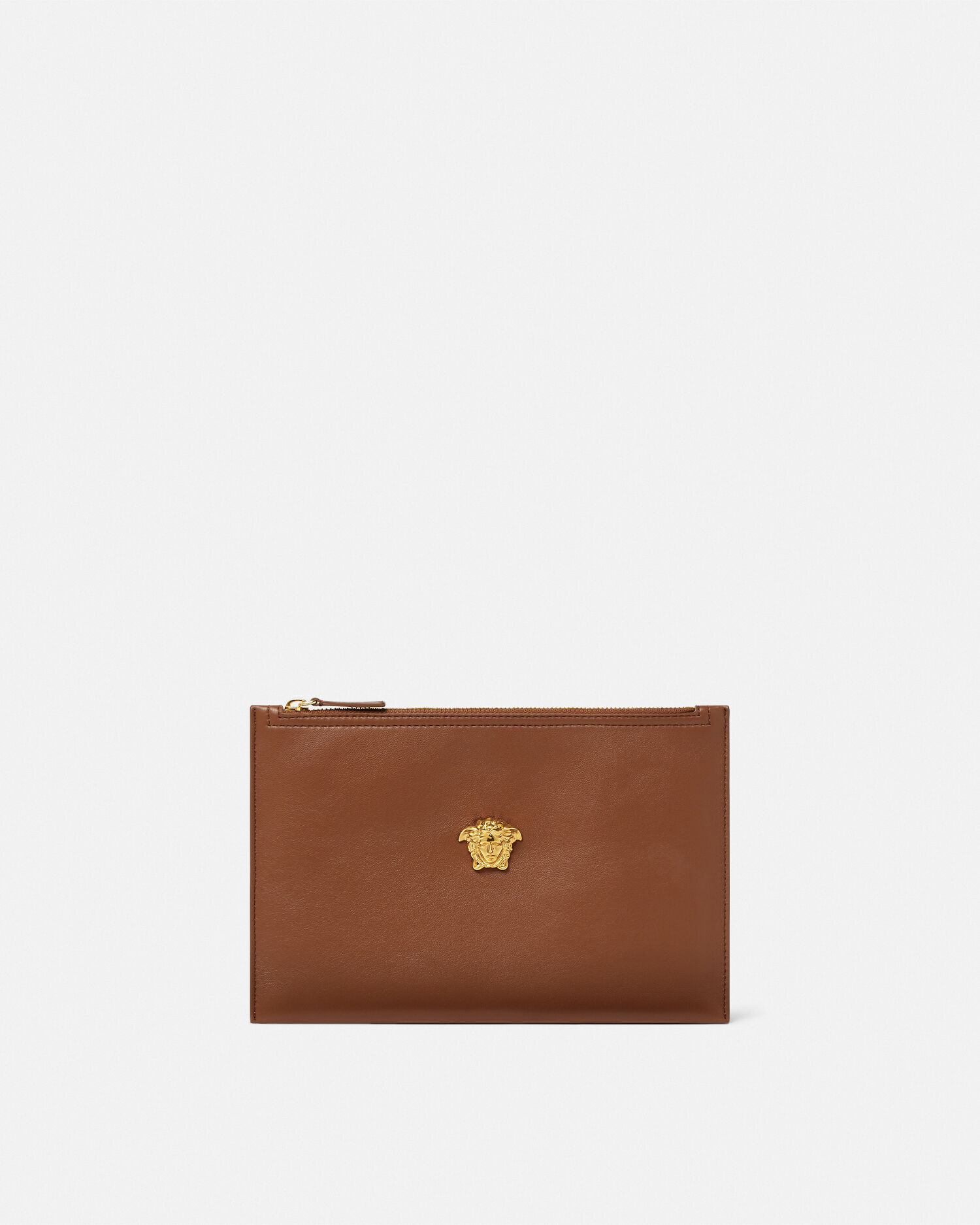 VERSACE レザー ラ メデューサ ウェアブルポーチ ラ メドゥーサ レザー ポーチ | VERSACE JP