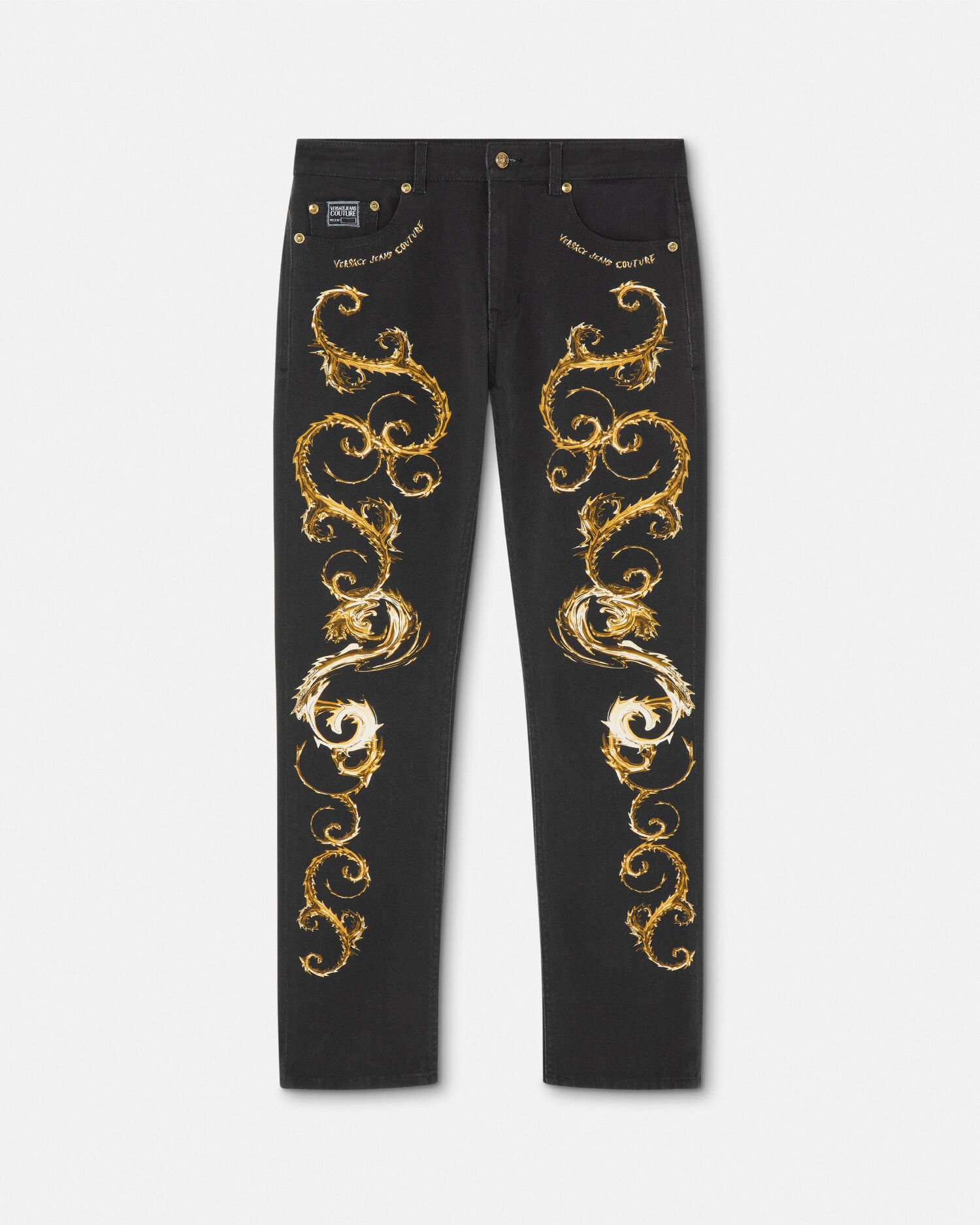 スリムフィット ジーンズ クロモ クチュール | VERSACE JP
