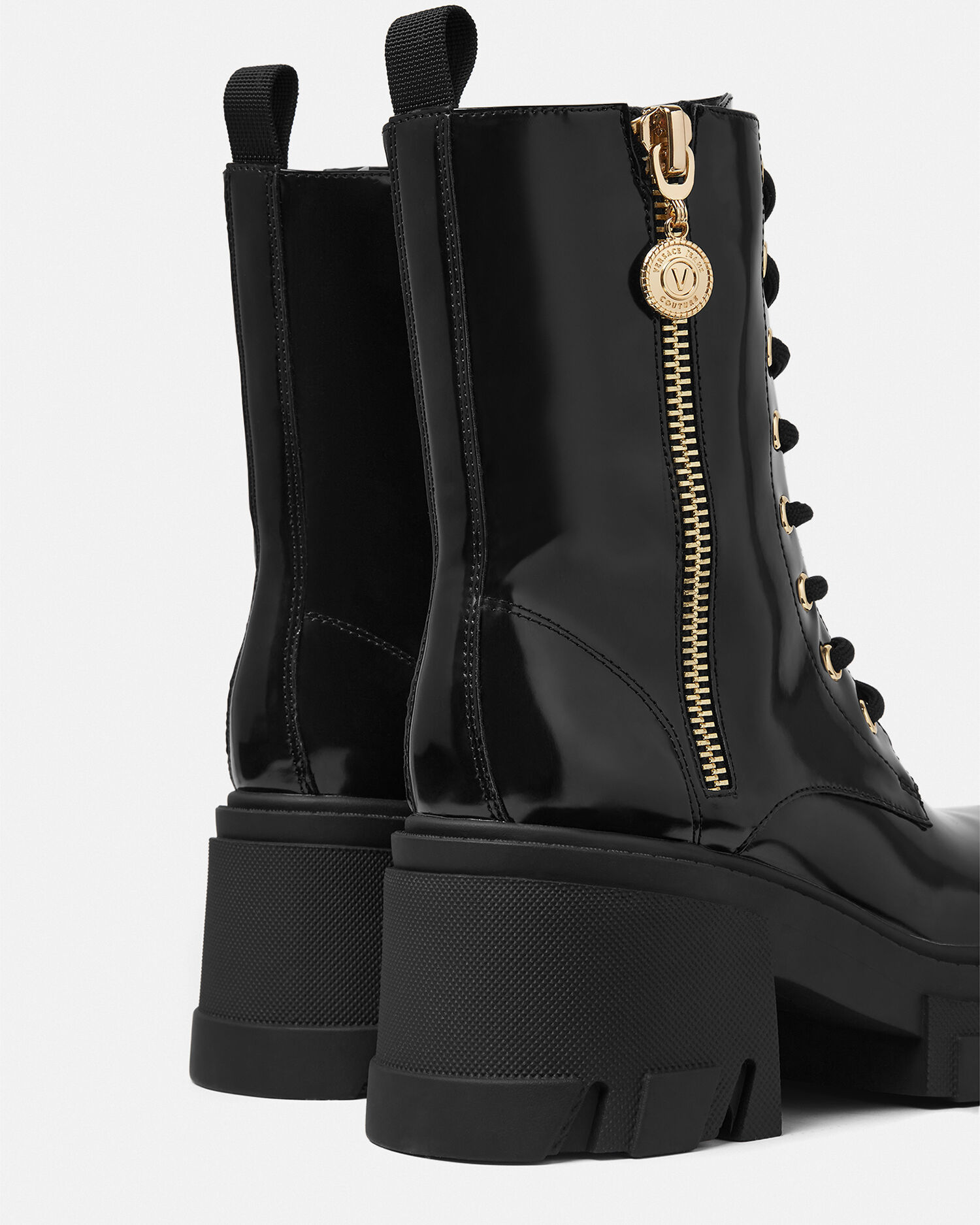 Versace ブーツ　ブラック　37サイズ 楽天市場】【高級感満載！】VERSACE ヴェルサーチ エナメル