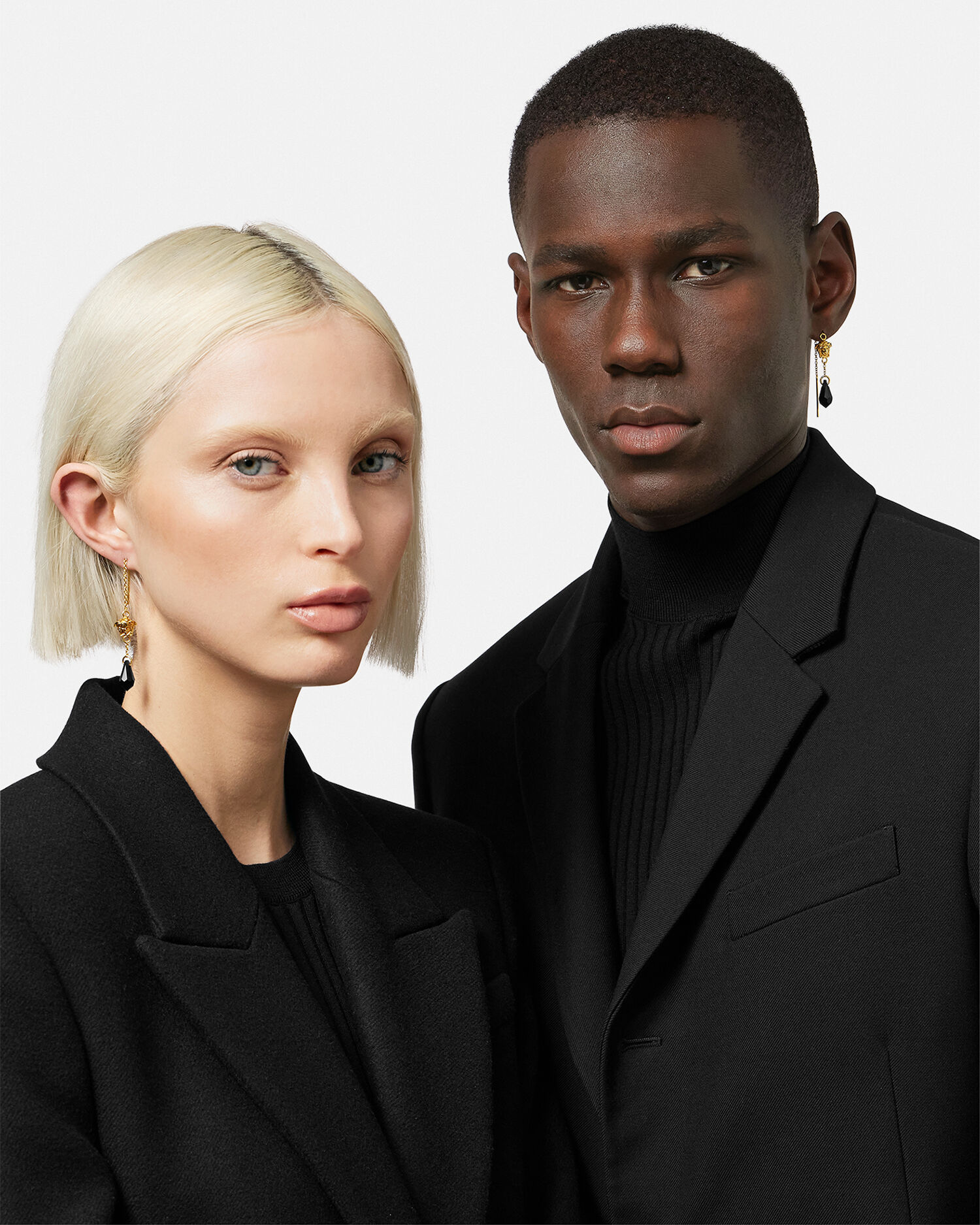 Versace ラ メドゥーサ ドロップ イヤリング | VERSACE