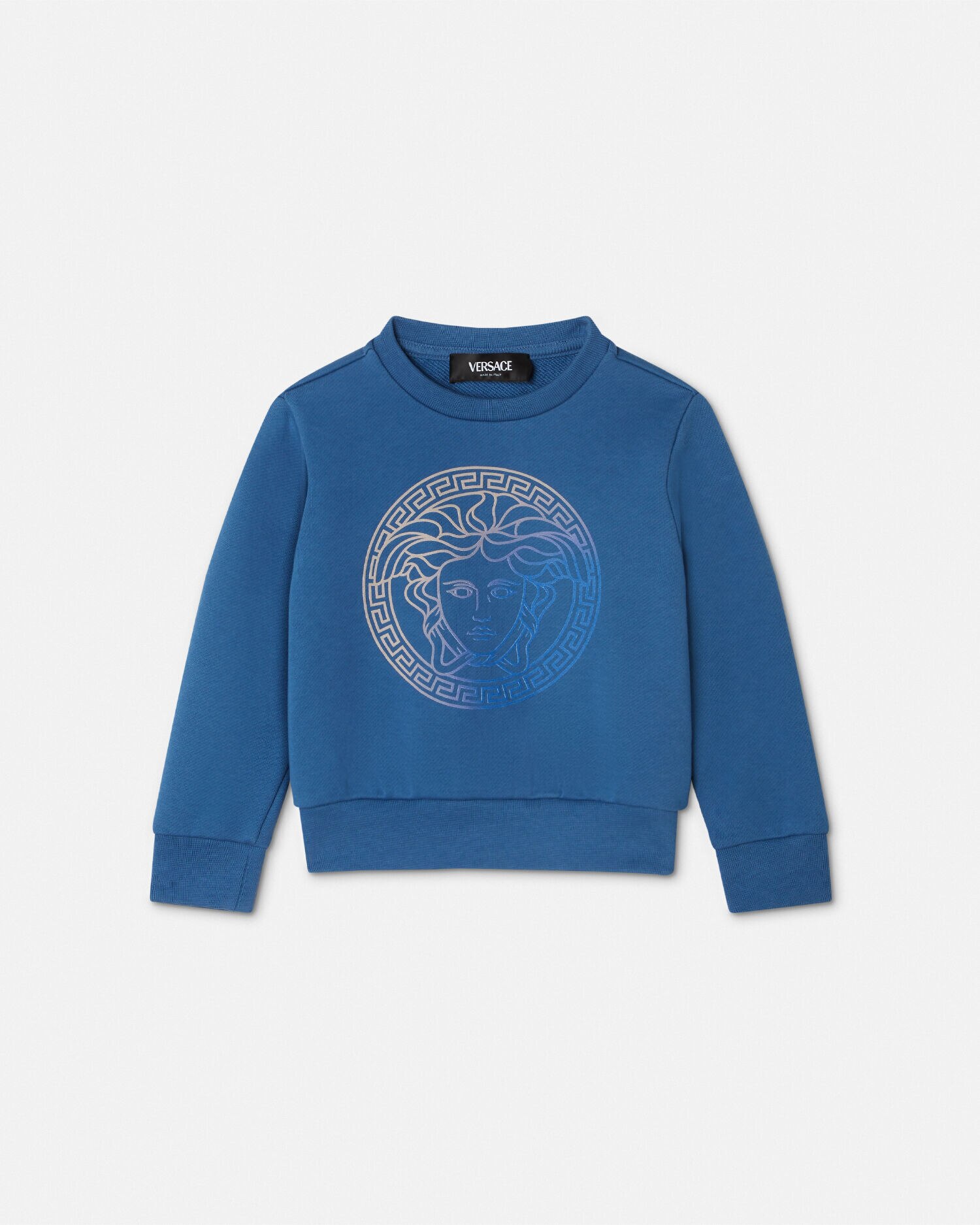 スウェットシャツ メドゥーサ キッズ ブルー | VERSACE JP