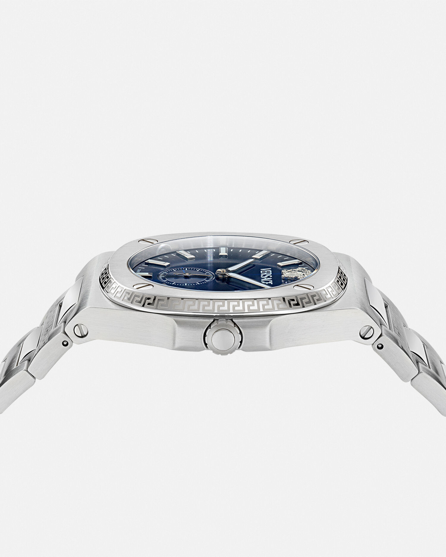 ウォッチ トロメオ ブルー,シルバー | VERSACE JP