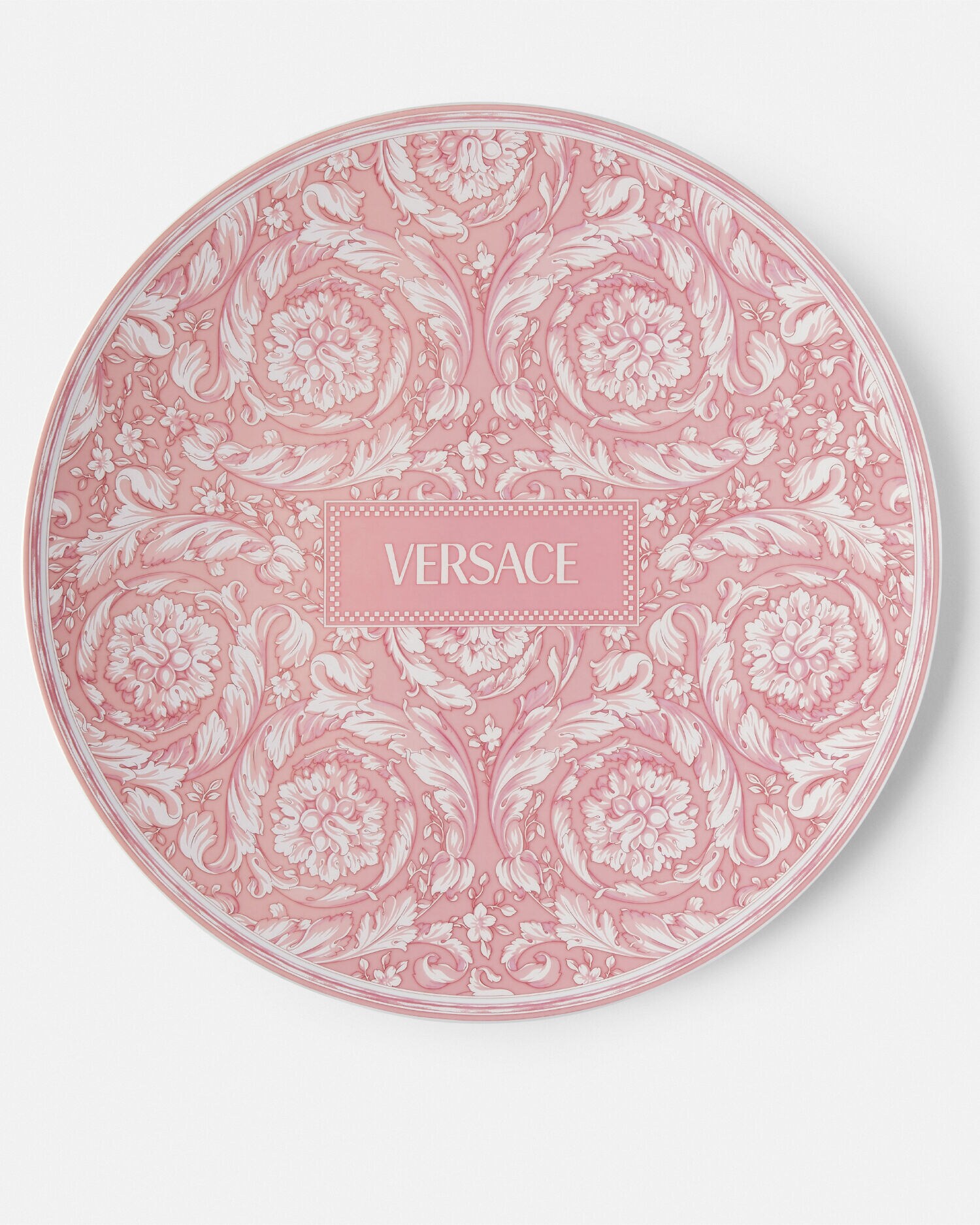 バロッコ ローズ チャージャー プレート 33 cm プリント | VERSACE JP