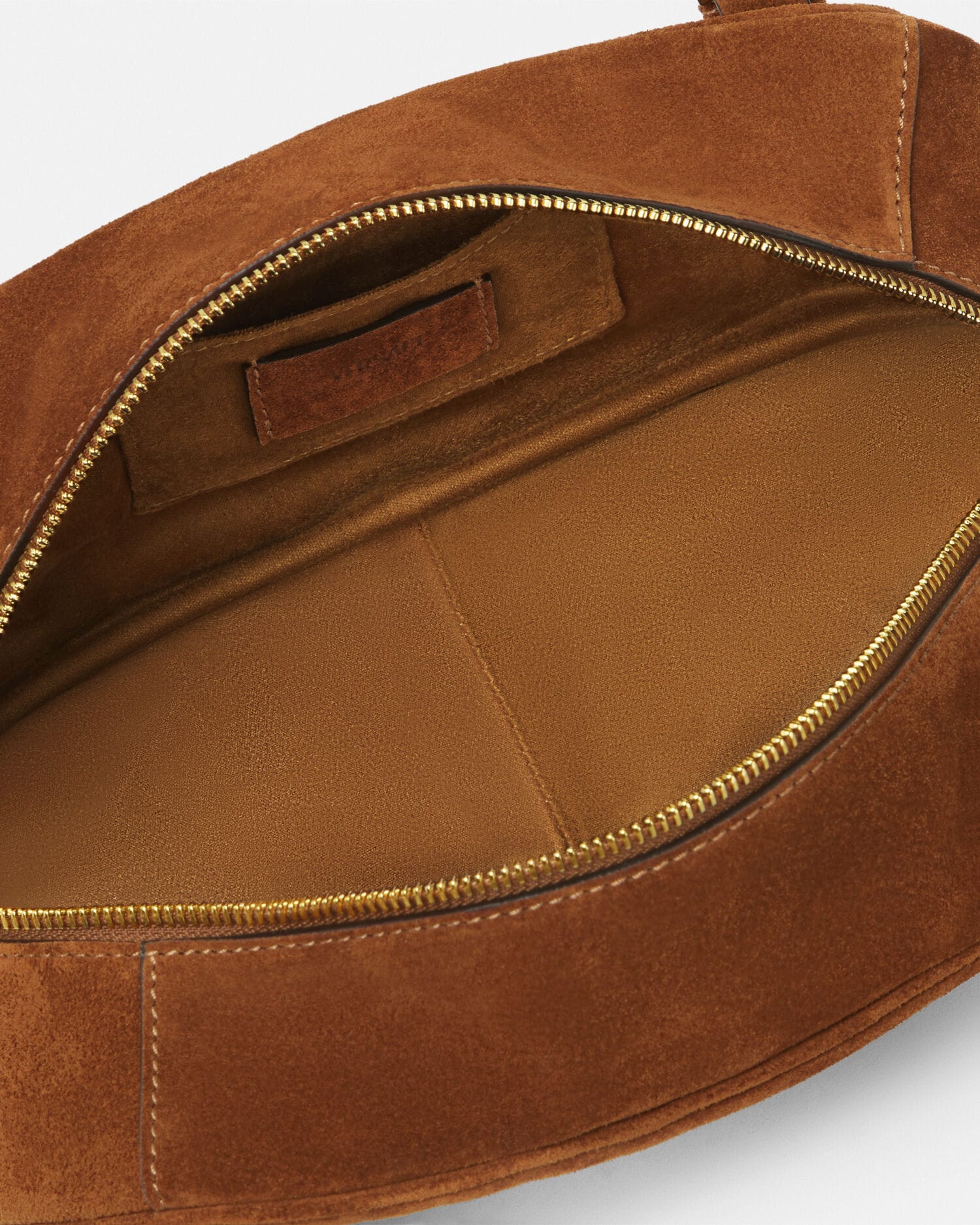 スエード ボウリング バッグ ヴェルサーチェ タグ | VERSACE JP