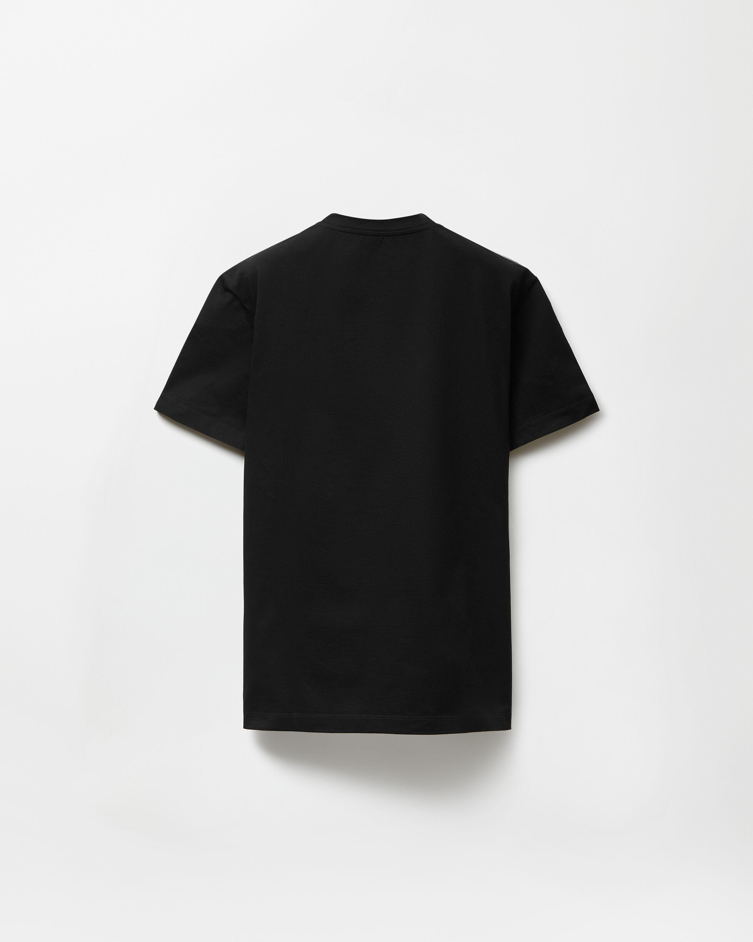 装飾付き コットンジャージー Tシャツ ブラック | VERSACE JP