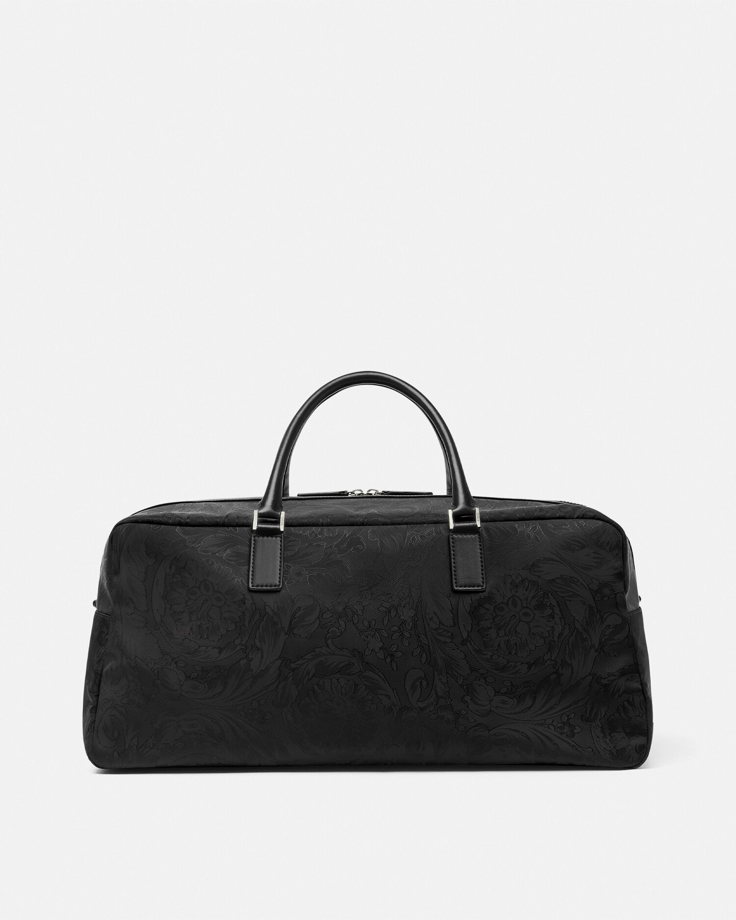グランドセイコー セール ブラック バッグ ダッフル ジャカード ナイロン ネオ | JP VERSACE バッグ