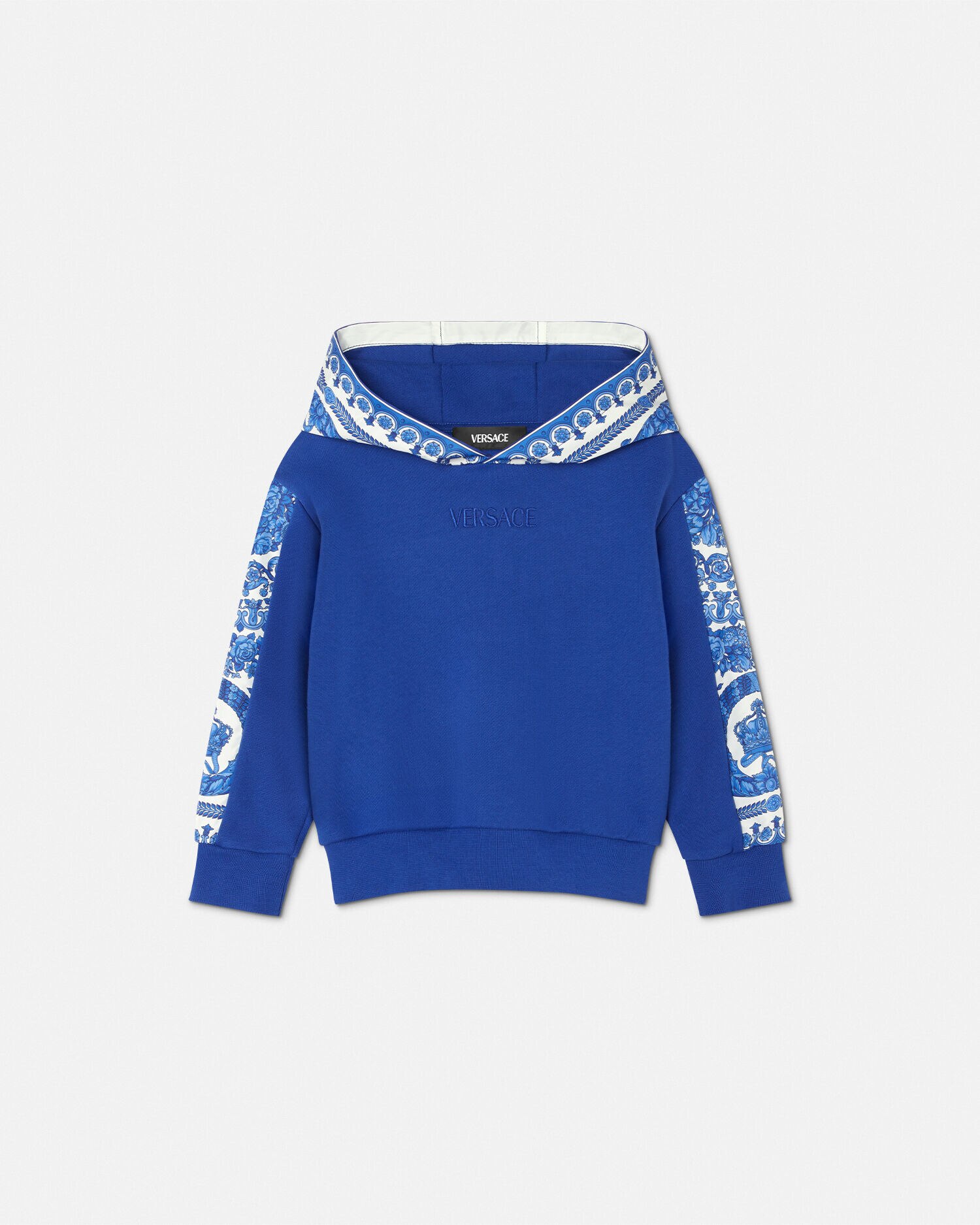 VERSACE メデューサロゴ スウェットシャツ セットアップ　青 VERSACE メデューサロゴ スウェットシャツ セットアップ 青