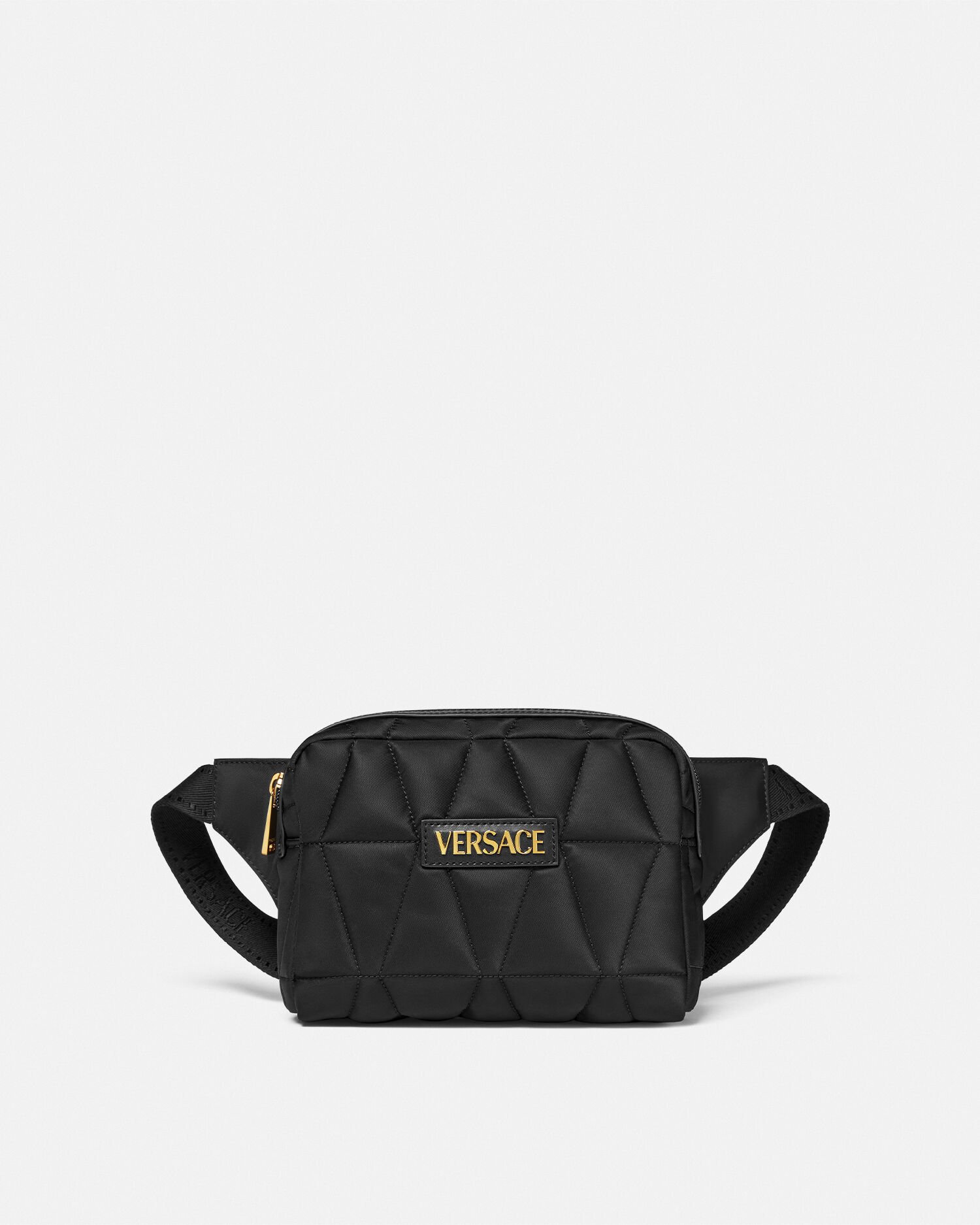 WEB限定カラー キルティング ベルト JP VERSACE | ブラック,ゴールド ミス ヴェルサーチェ バッグ バッグ