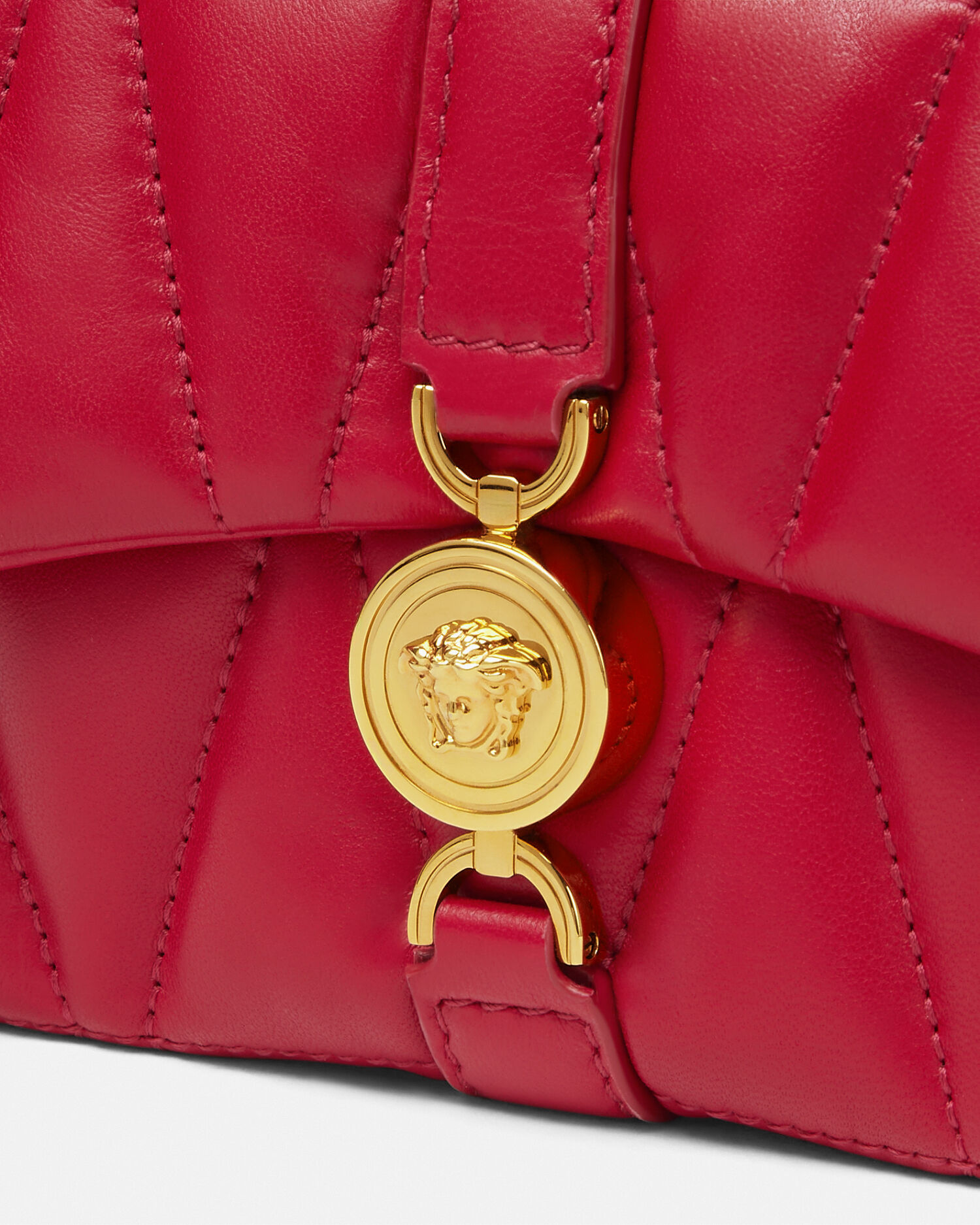 キルティング ミニ バッグ クレイオ レッド | VERSACE JP