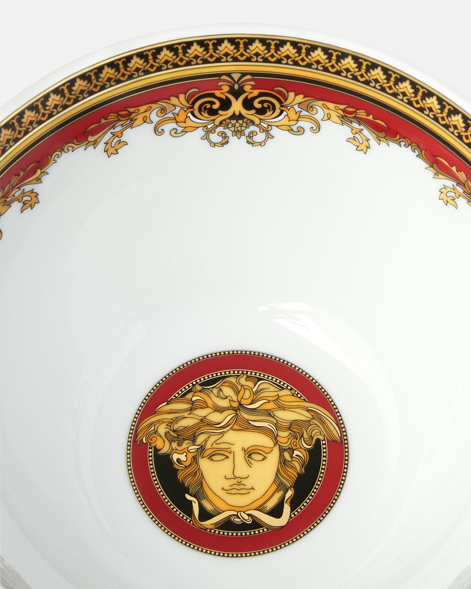 メドゥーサ レッド ボウル 15.5 cm プリント | VERSACE JP