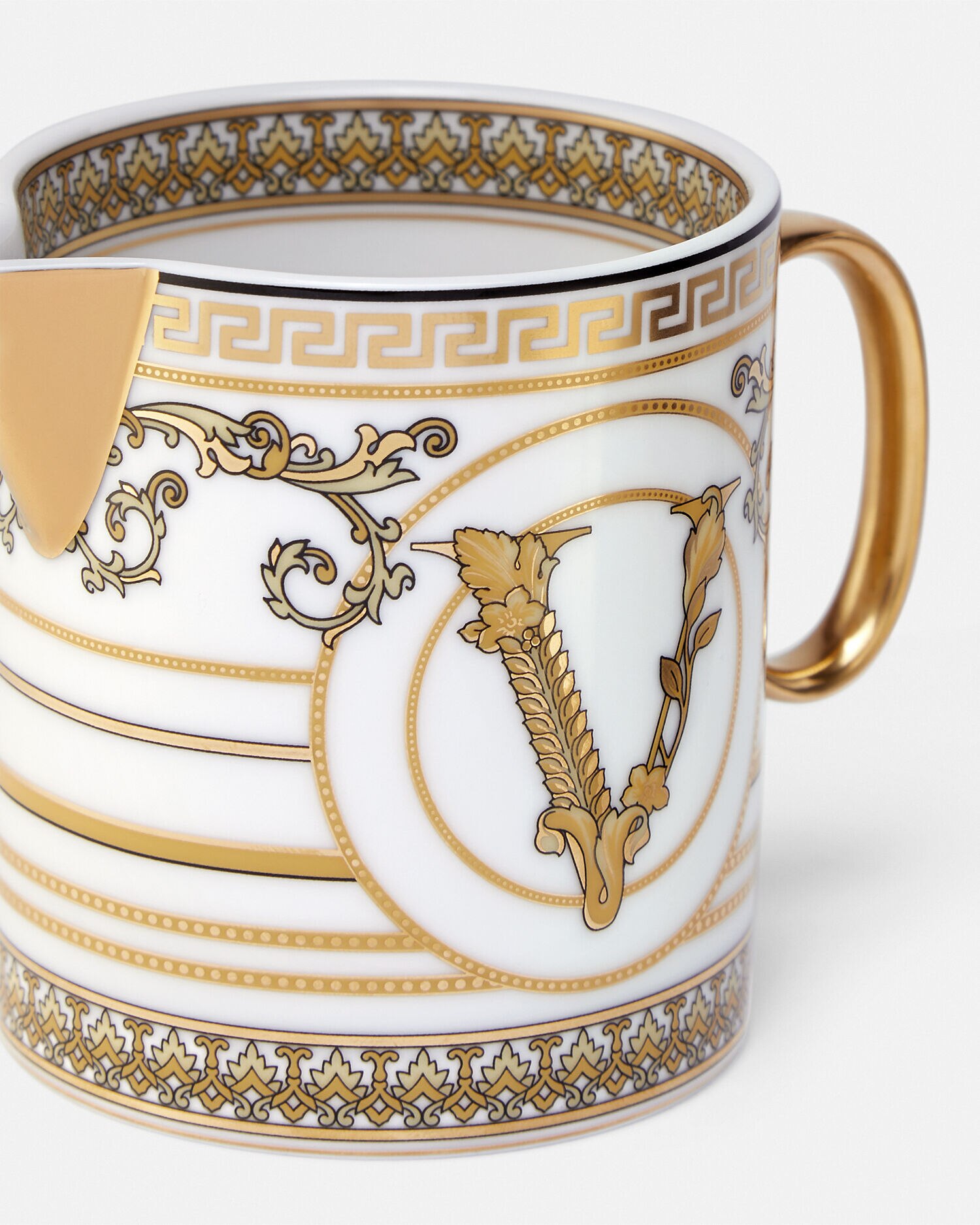 ヴィルトゥス ガーラ クリームポット ホワイト | VERSACE JP
