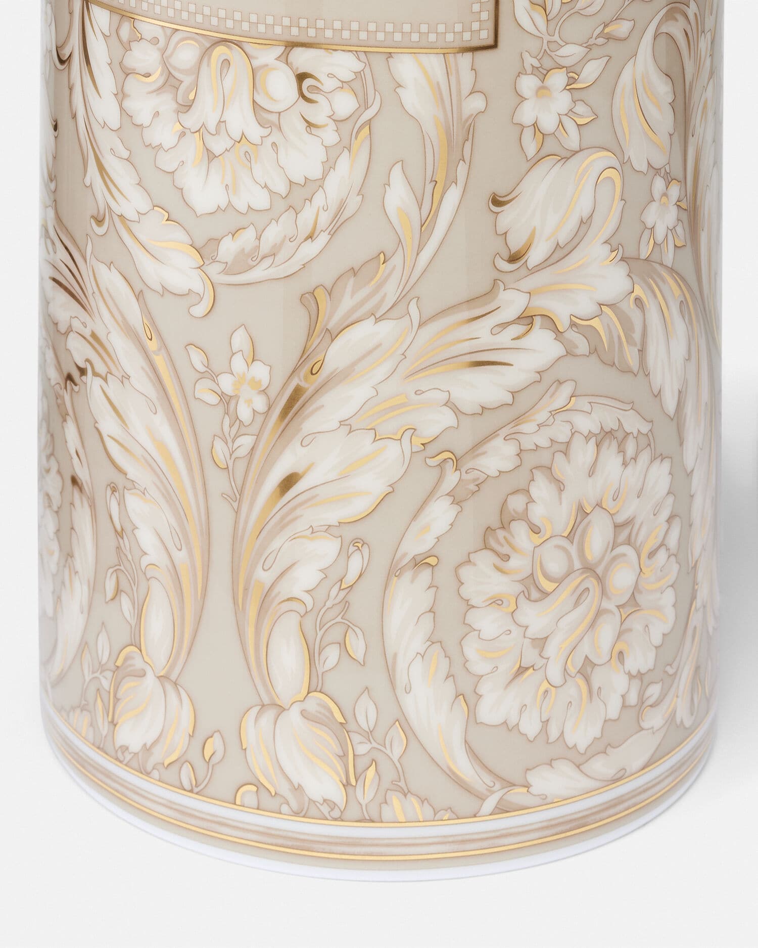 バロッコ ベージュ 花瓶 24 cm ベージュ,プリント | VERSACE JP