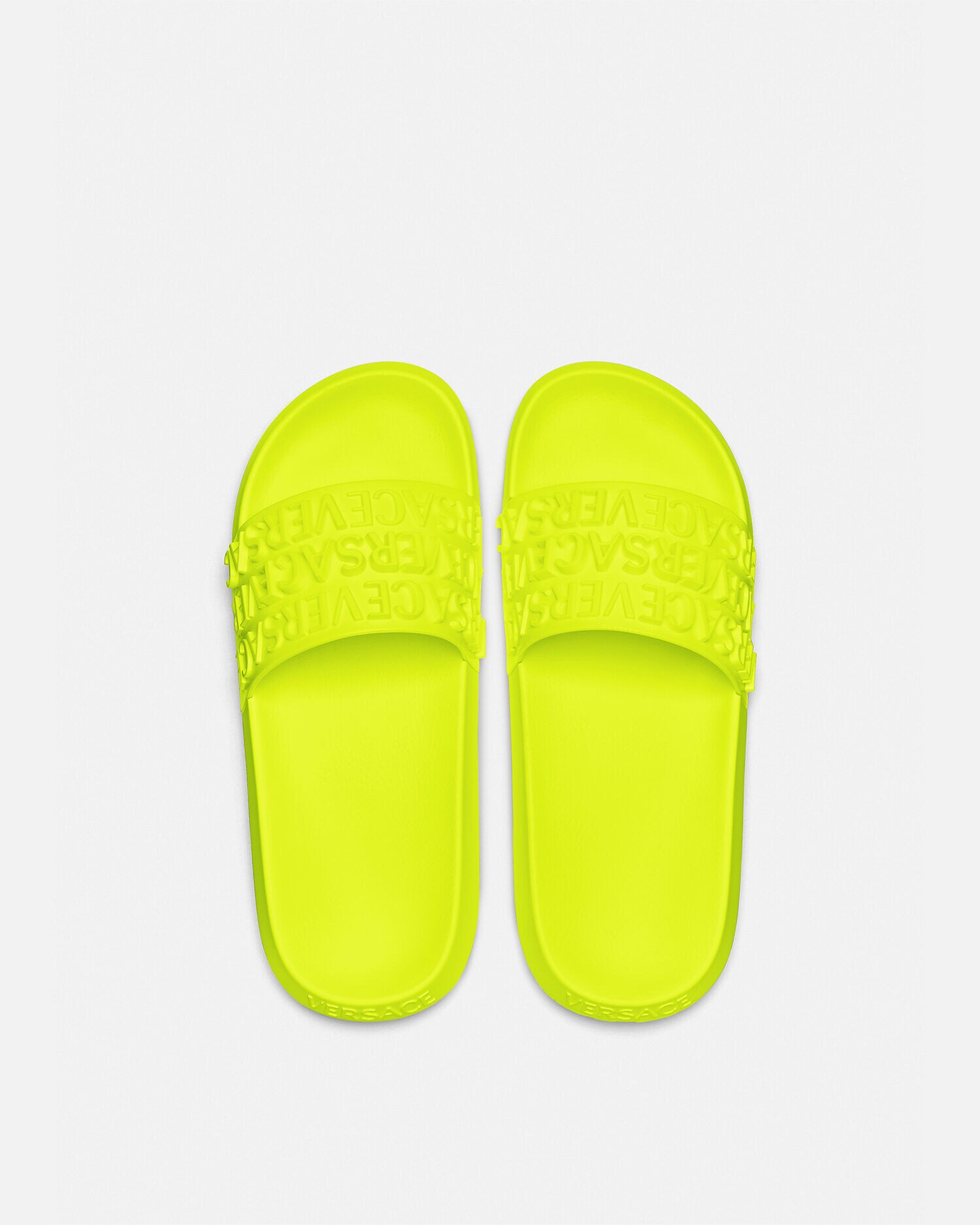 ヴェルサーチェ オールオーバー スライダーサンダル