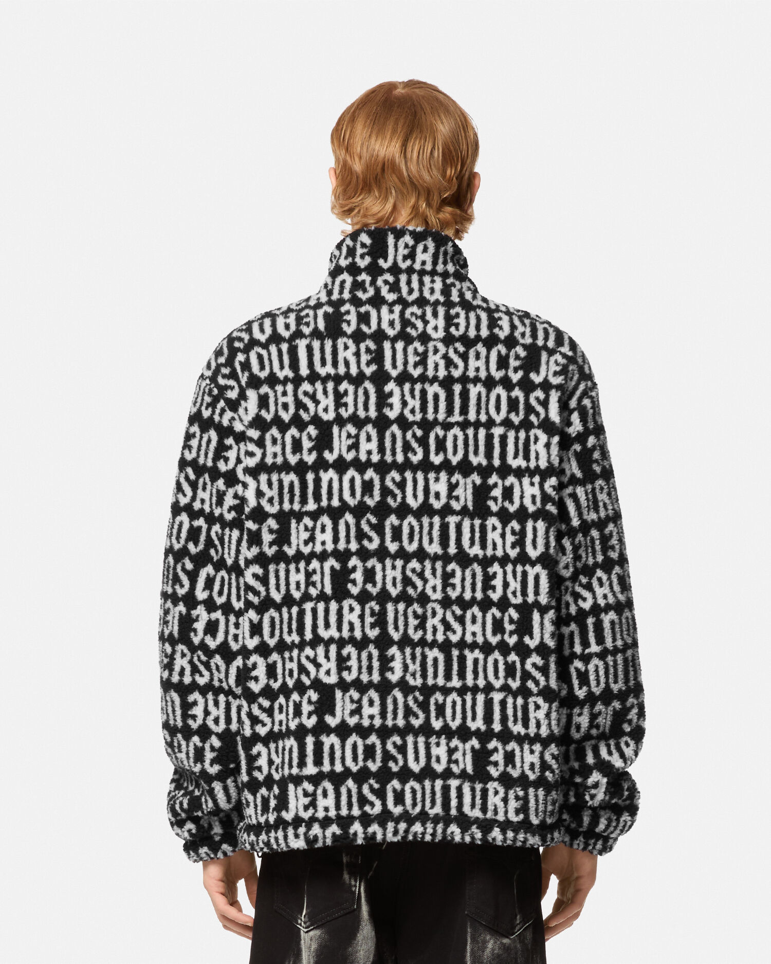 VERSACE ロゴプリント 長袖ジャケット VERSACE ロゴプリント 長袖ジャケット