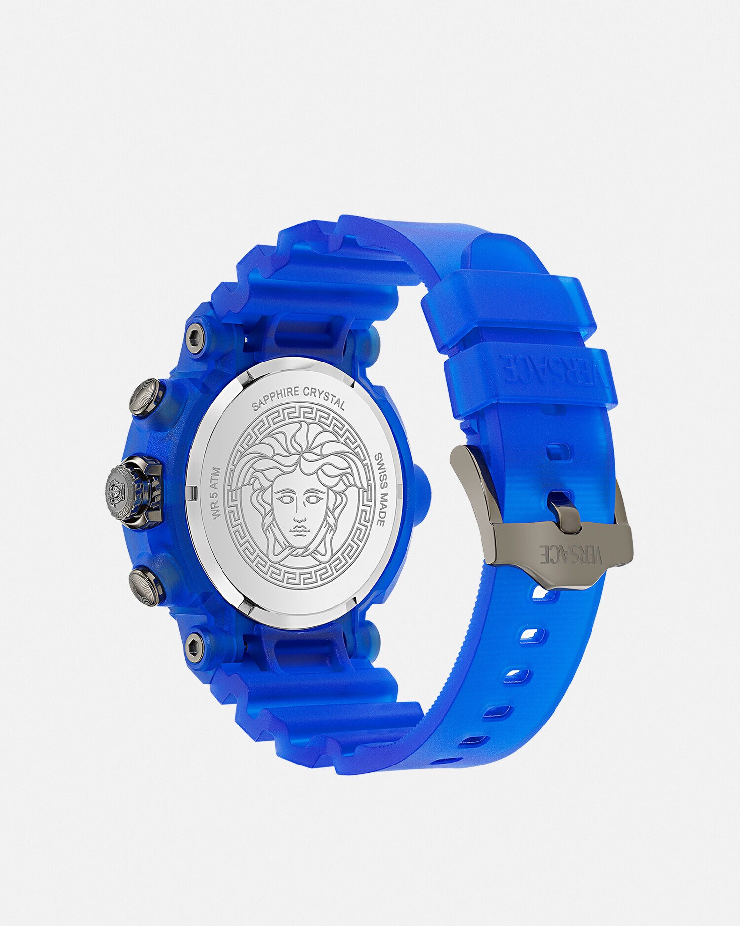 ウォッチ ヴェルサーチェ レアル アクティブ クロノ ブルー | VERSACE JP
