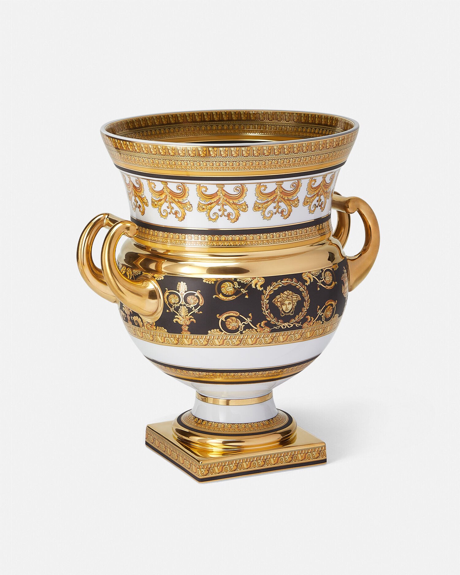 I ♡ バロック アンフォラ 24.4 cm ホワイト,ゴールド | VERSACE JP
