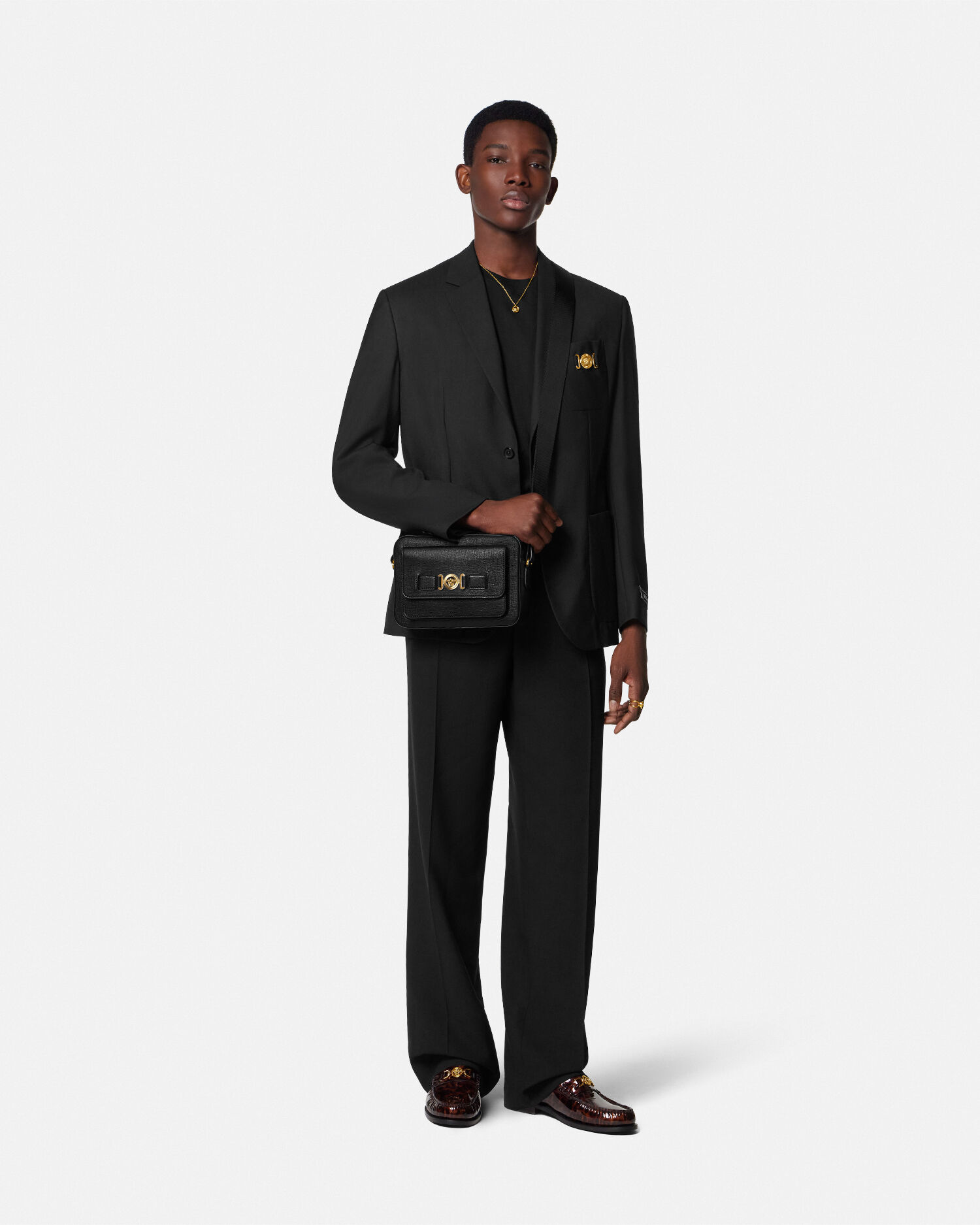 メッセンジャー バッグ メドゥーサ ビギー | VERSACE JP