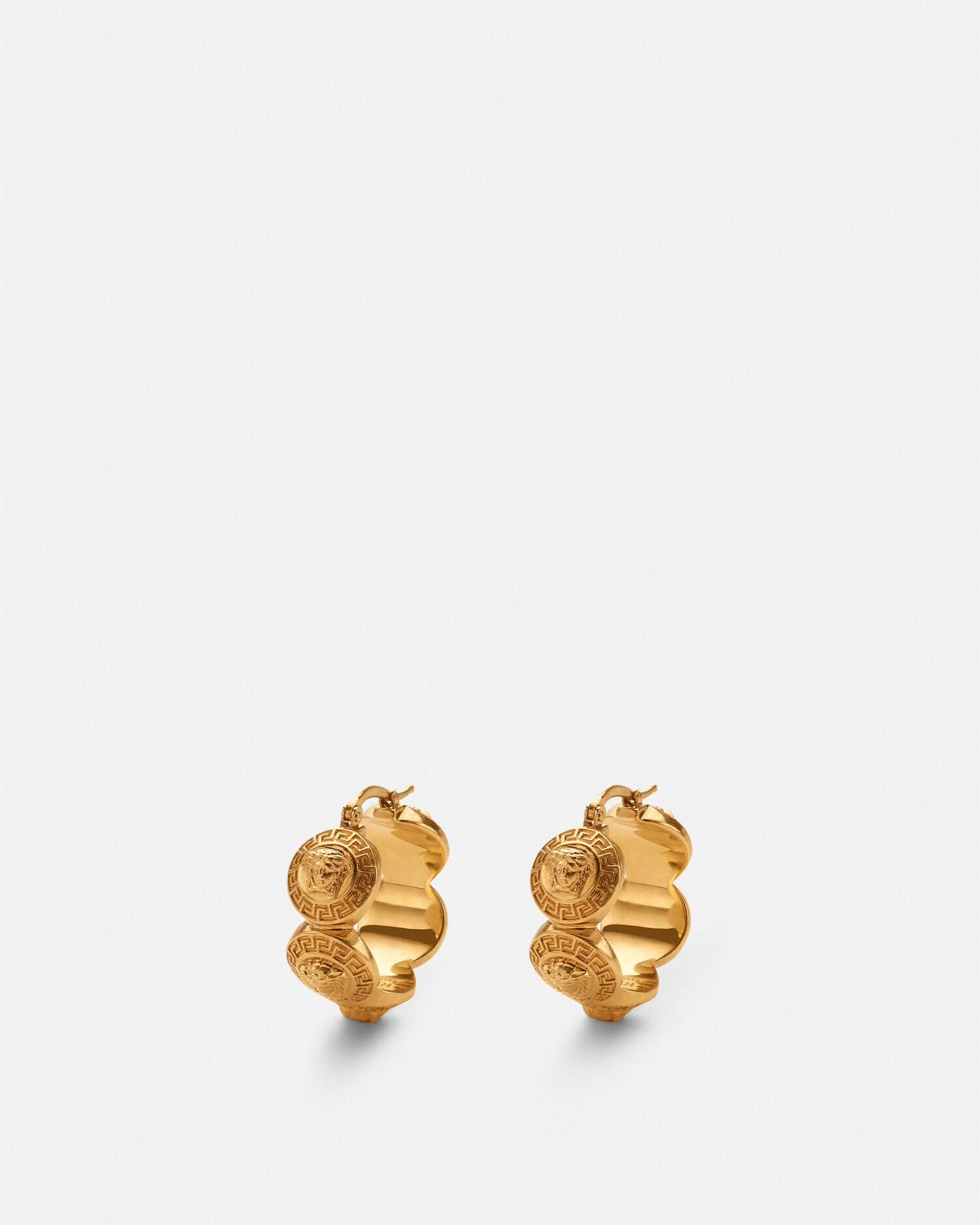 信頼も厚い トリビュート メドゥーサ JP VERSACE | ゴールド イヤリング フープ アクセサリー