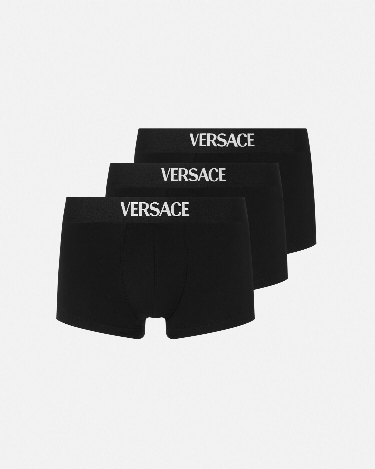 VERSACE グレカ ボーダー ロング トランクス 2枚パック Greca Border Long Trunks 2-Pack | VERSACE US