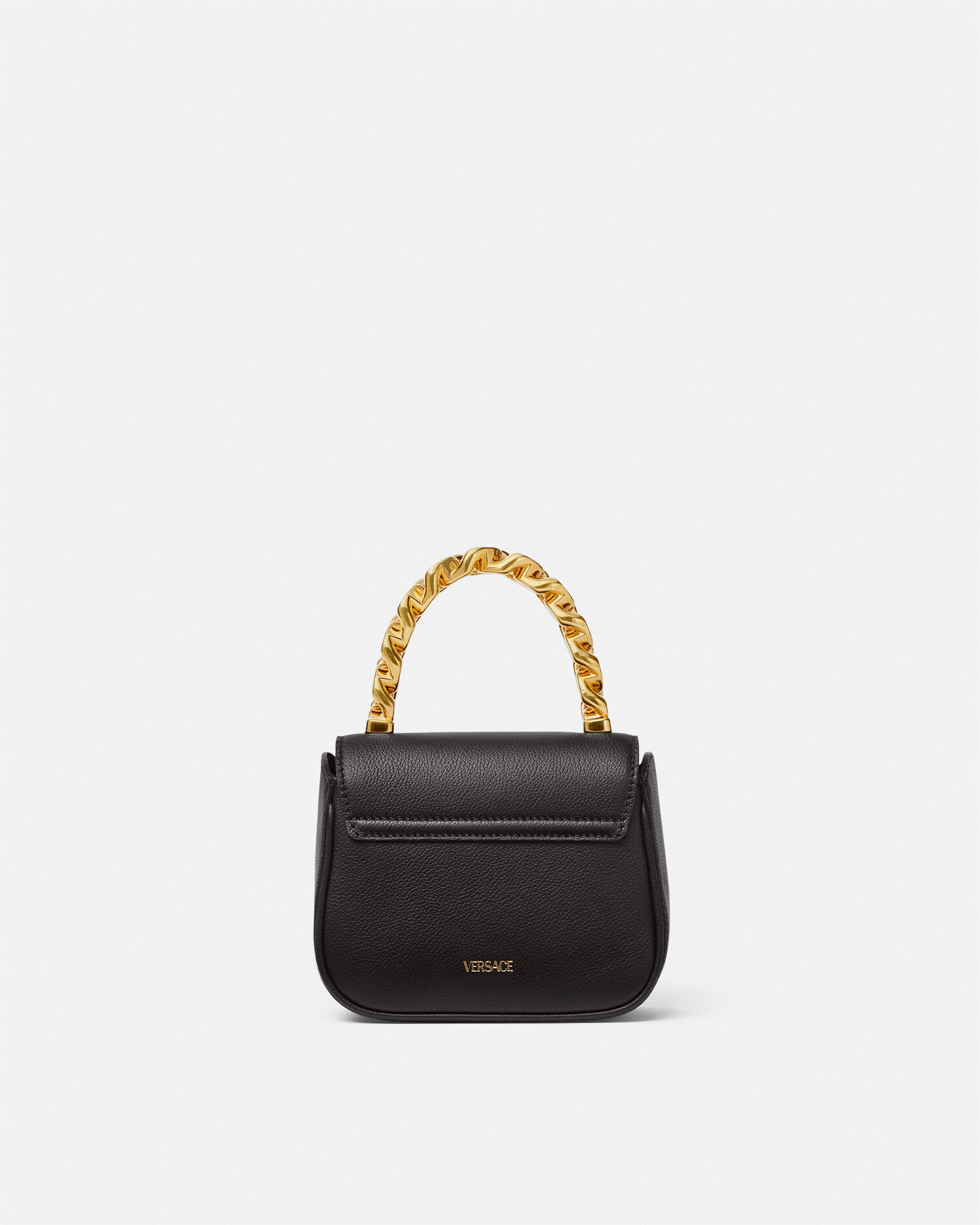 ラ メドゥーサ ミニ バッグ ブラック,ゴールド | VERSACE JP ラ メドゥーサ ミニ バッグ ブラック,ゴールド | VERSACE JP