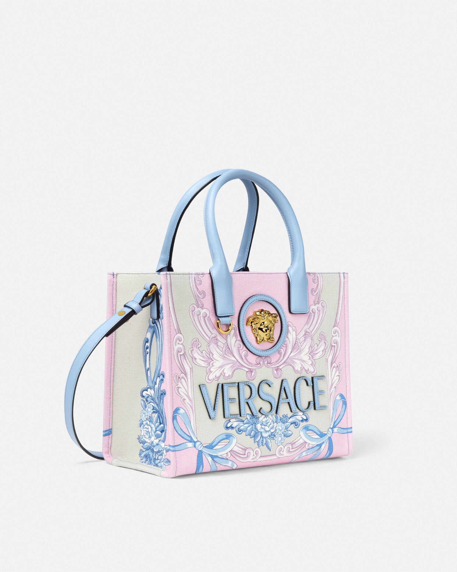 Versace】ラ メドゥーサ クリア ミニ バッグ (VERSACE