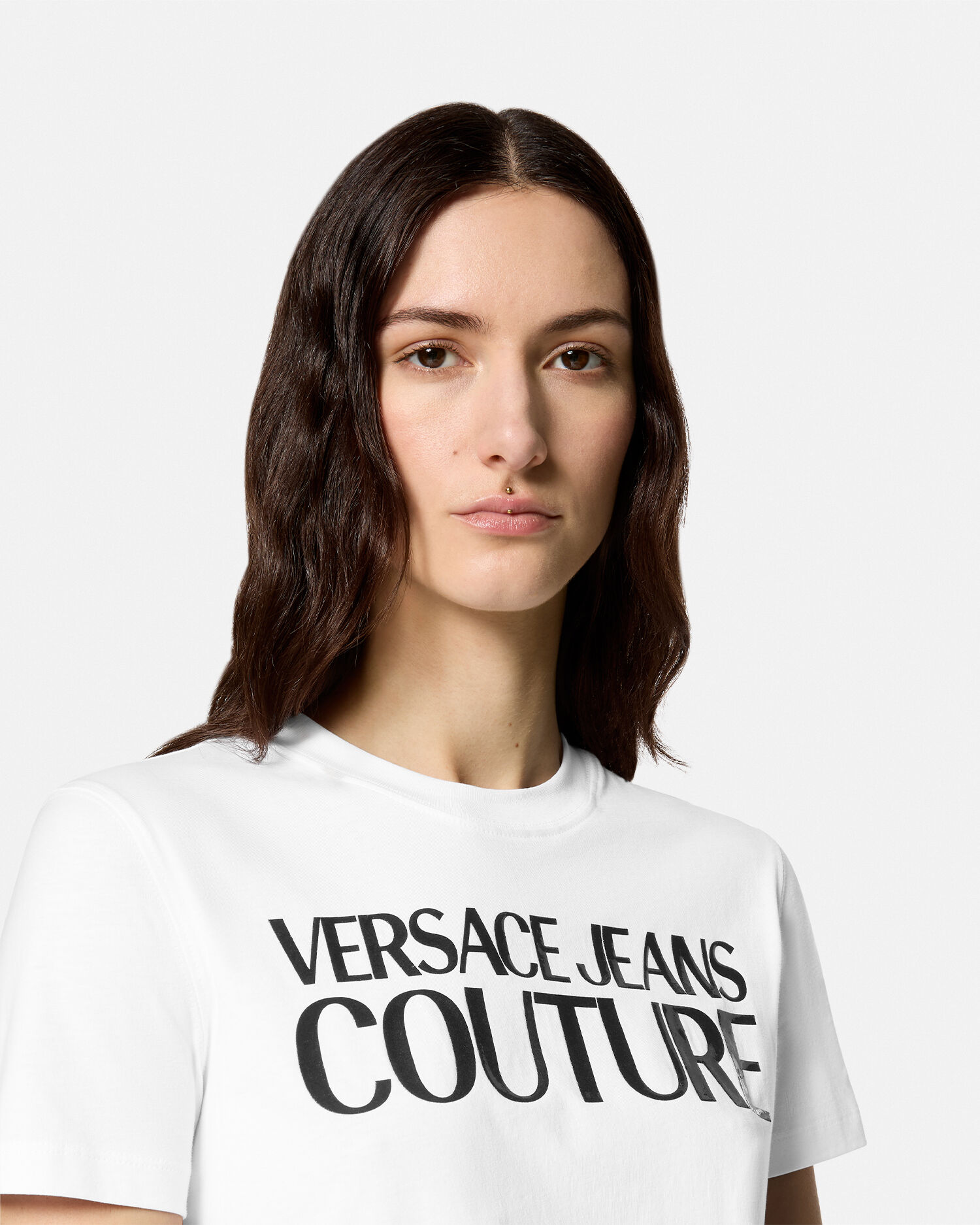 ロゴ Tシャツ インスティトゥーショナル | VERSACE JP