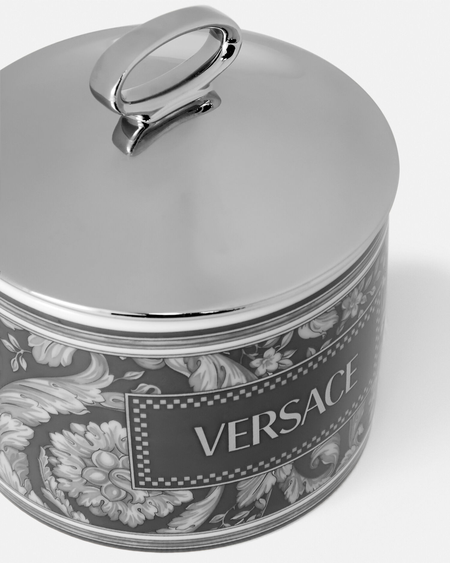 バロッコ ヘイズ スモール ボックス ブラック,プリント | VERSACE JP