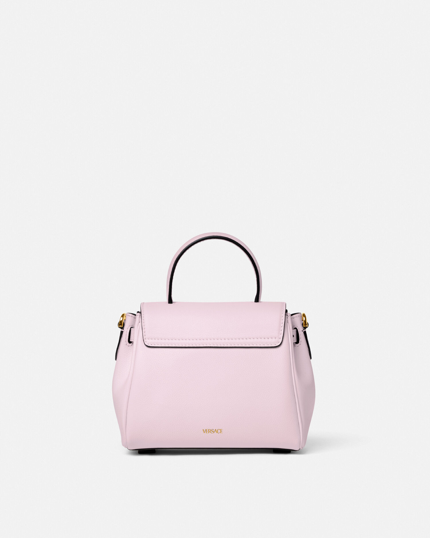 VERSACE オールオーバー ラ メドゥーサ ハンドバッグ ピンク ラ メドゥーサ スモール ハンドバッグ ピンク | VERSACE JP