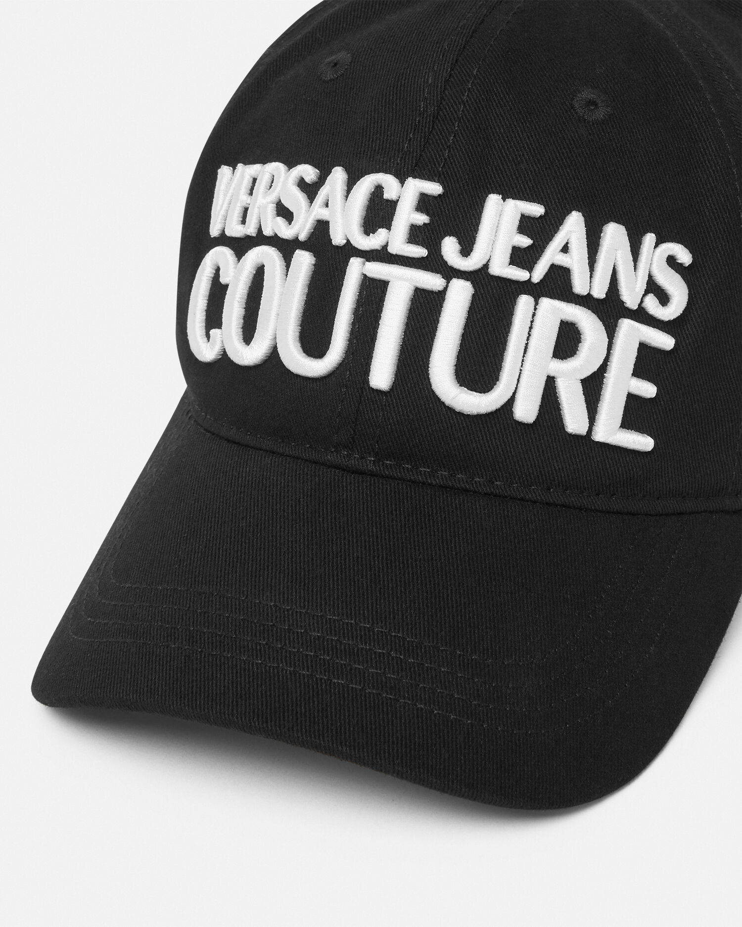 ロゴ ベースボール キャップ ブラック,プリント | VERSACE JP