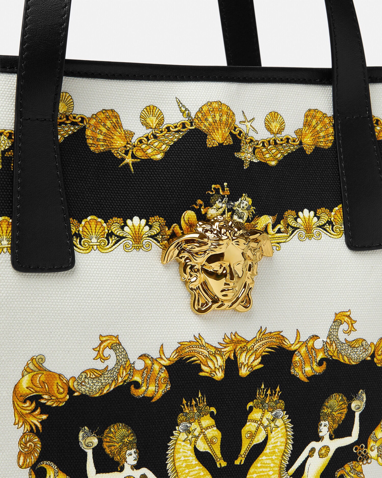 キャンバス トート バッグ コーラル シアター ラ メドゥーサ プリント