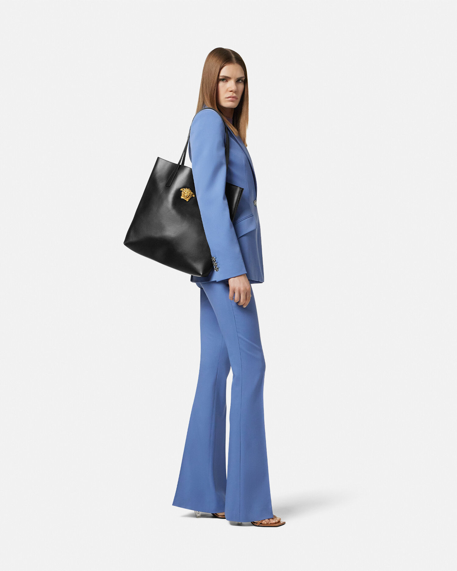 ラ メドゥーサ レザー トート | VERSACE JP