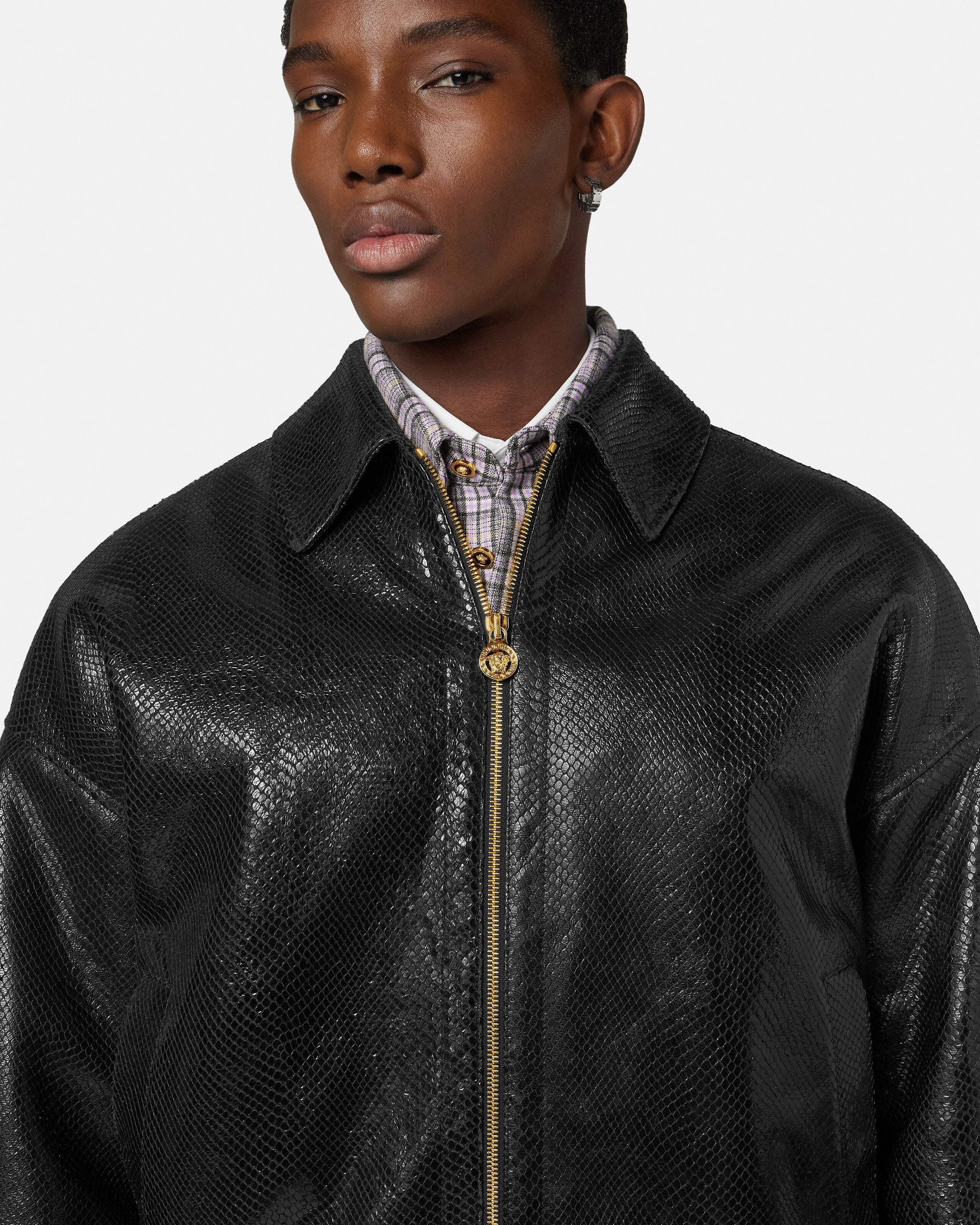 GOLDEN  レザーブルゾン LEATHER JACKET - GOLDEN RATIO MFG.CO.