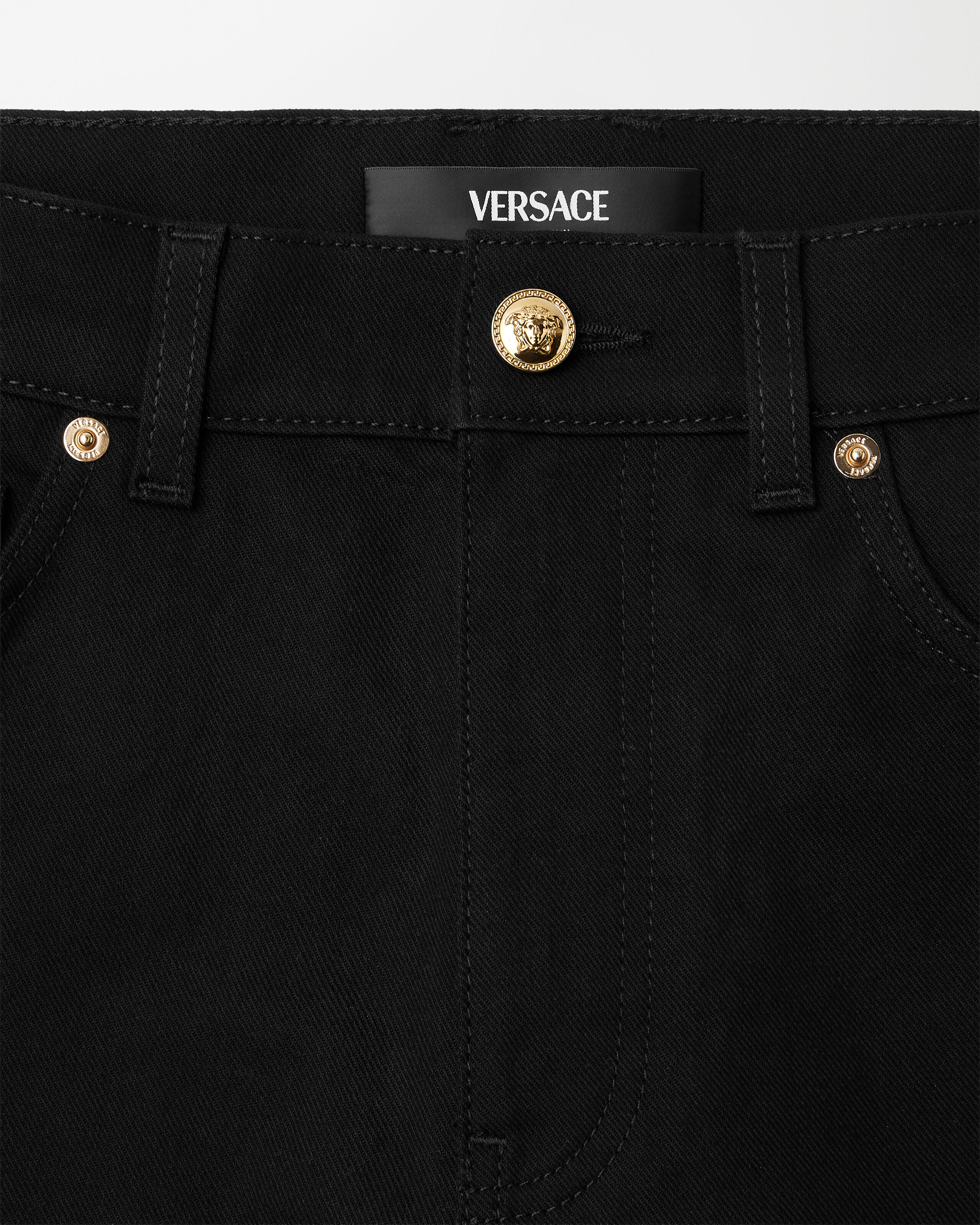 スリム ジーンズ ブラック | VERSACE JP