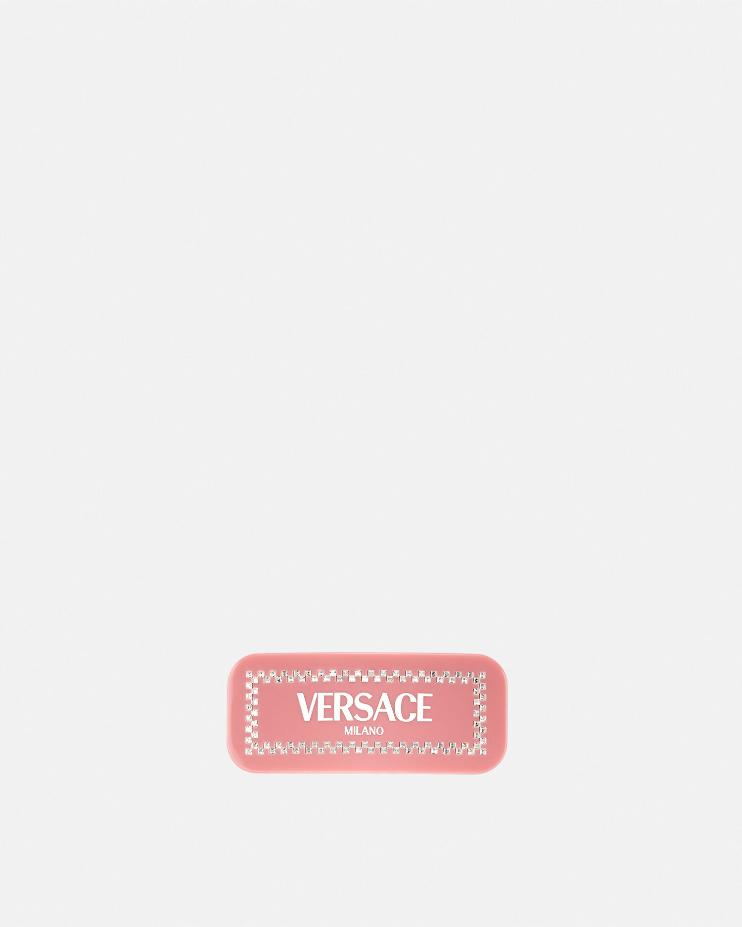 VERSACE 左用 クリスタル ヘア クリップ ヴェルサーチェ ミラノ 左用 クリスタル ヘア クリップ ヴェルサーチェ ミラノ ブラック