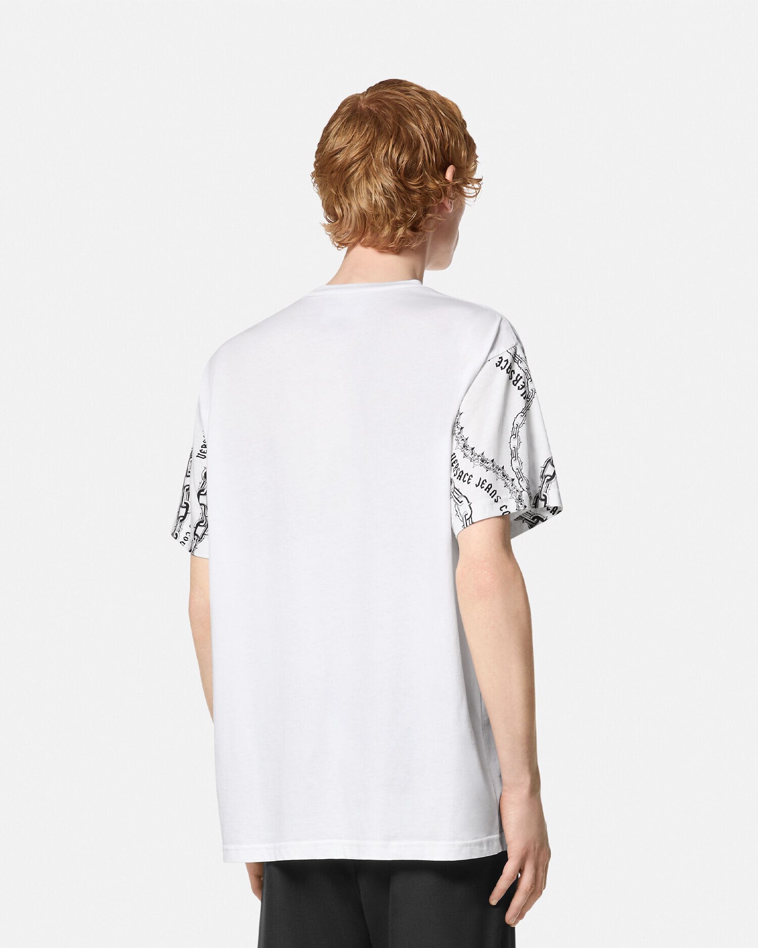 レギュラーフィット Tシャツ チェーン クチュール | VERSACE JP
