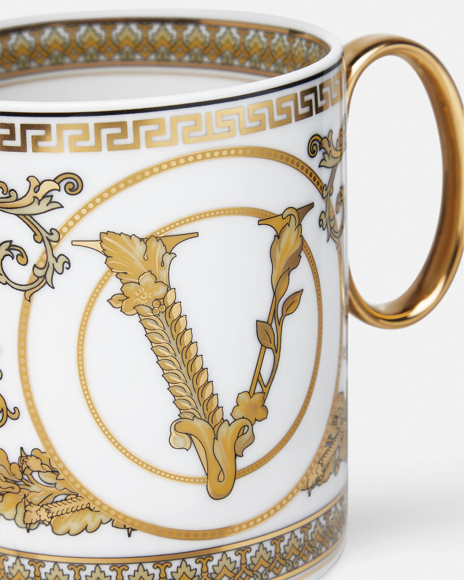 VERSACE ゴールド シルバー マグカップ VERSACE ゴールド シルバー マグカップ