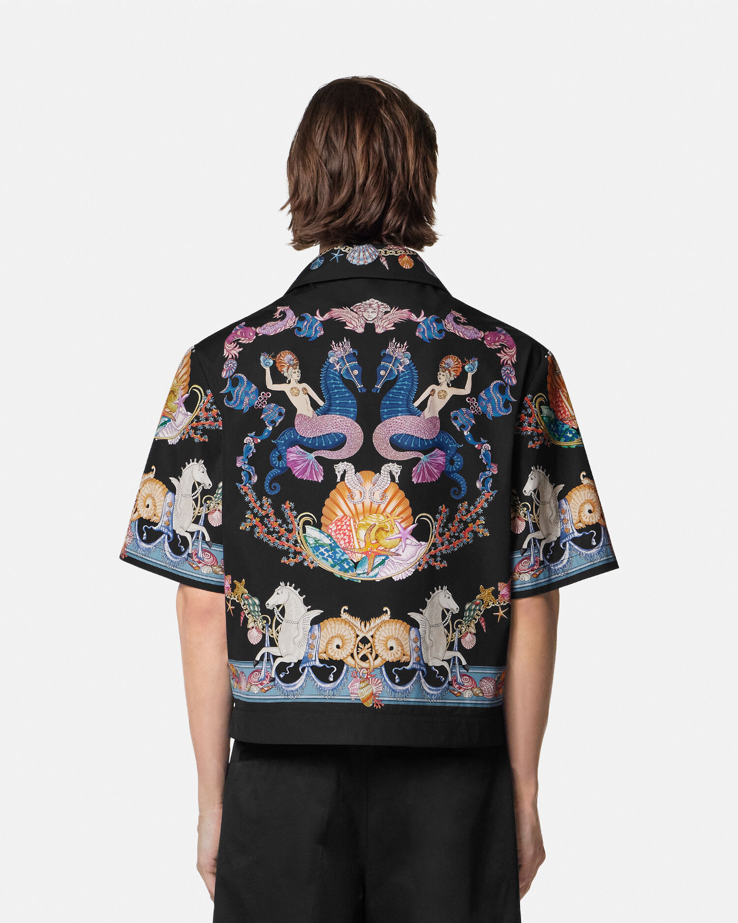 RE ARRIVAL/再入荷 ボクシー シャツ コーラル シアター | VERSACE JP ジャケット・アウター
