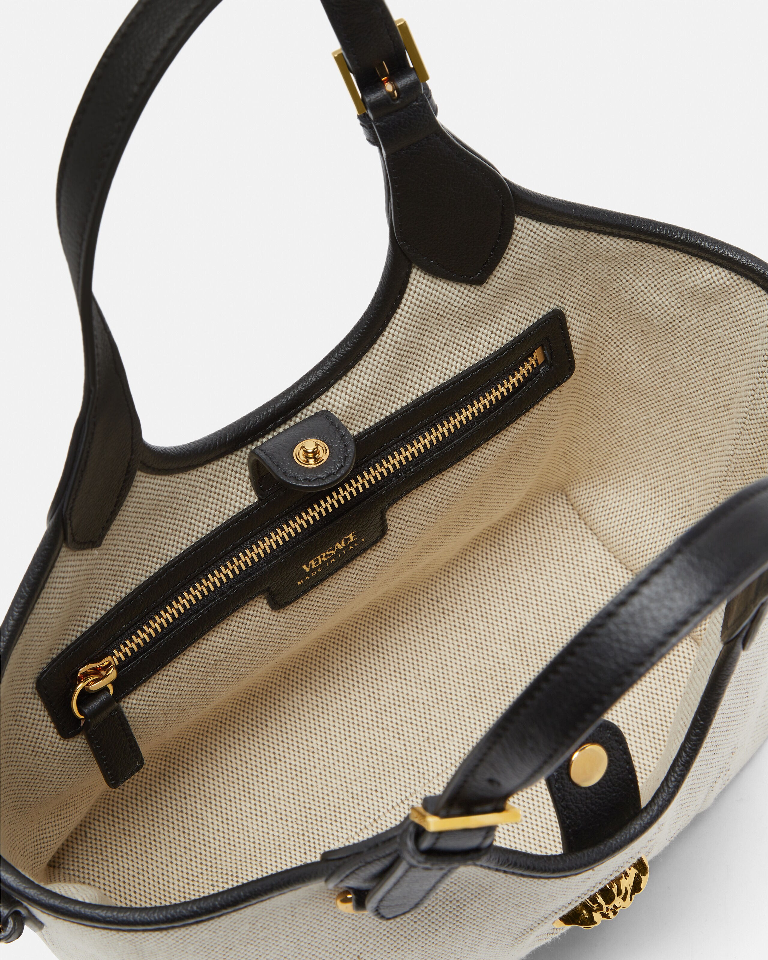 ラ メドゥーサ キャンバス ミニ トート | VERSACE JP