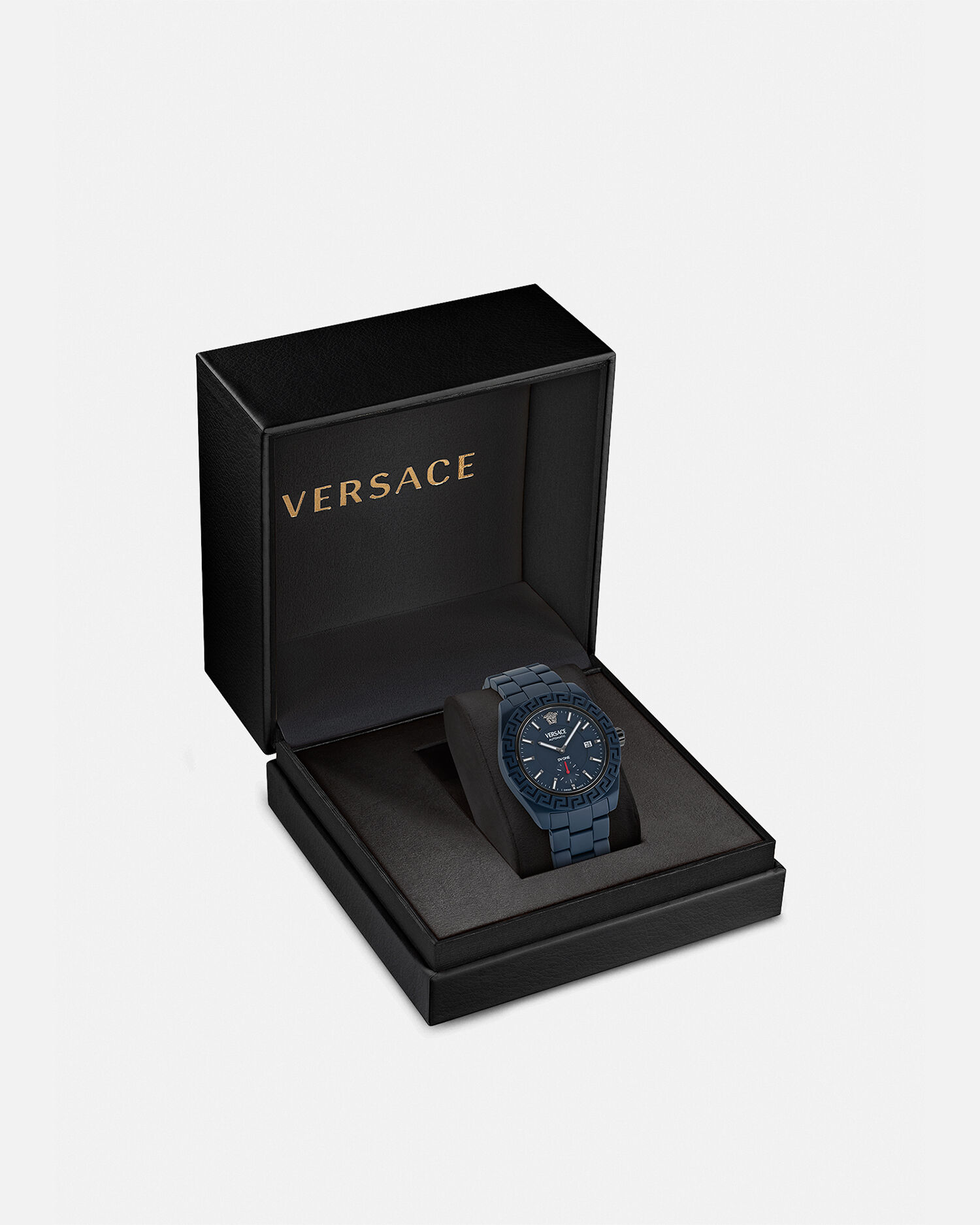 DV One・オートマティック・ウォッチ ブルー | VERSACE JP