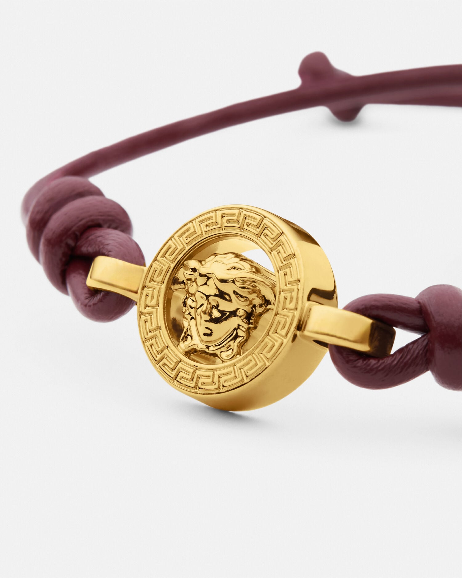 メドゥーサ '95 レザー ブレスレット | VERSACE JP