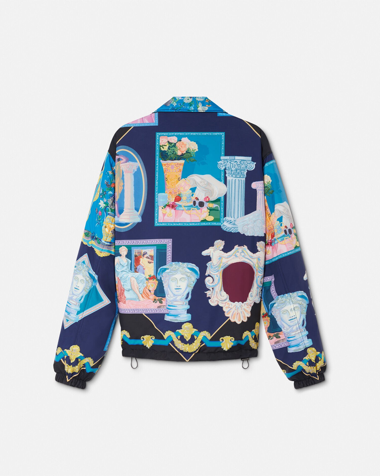 VERSACE ギャラリー リバーシブル ブルゾン ジャケット リバーシブル ブルゾン ジャケット ヴェルサーチェ ギャラリー