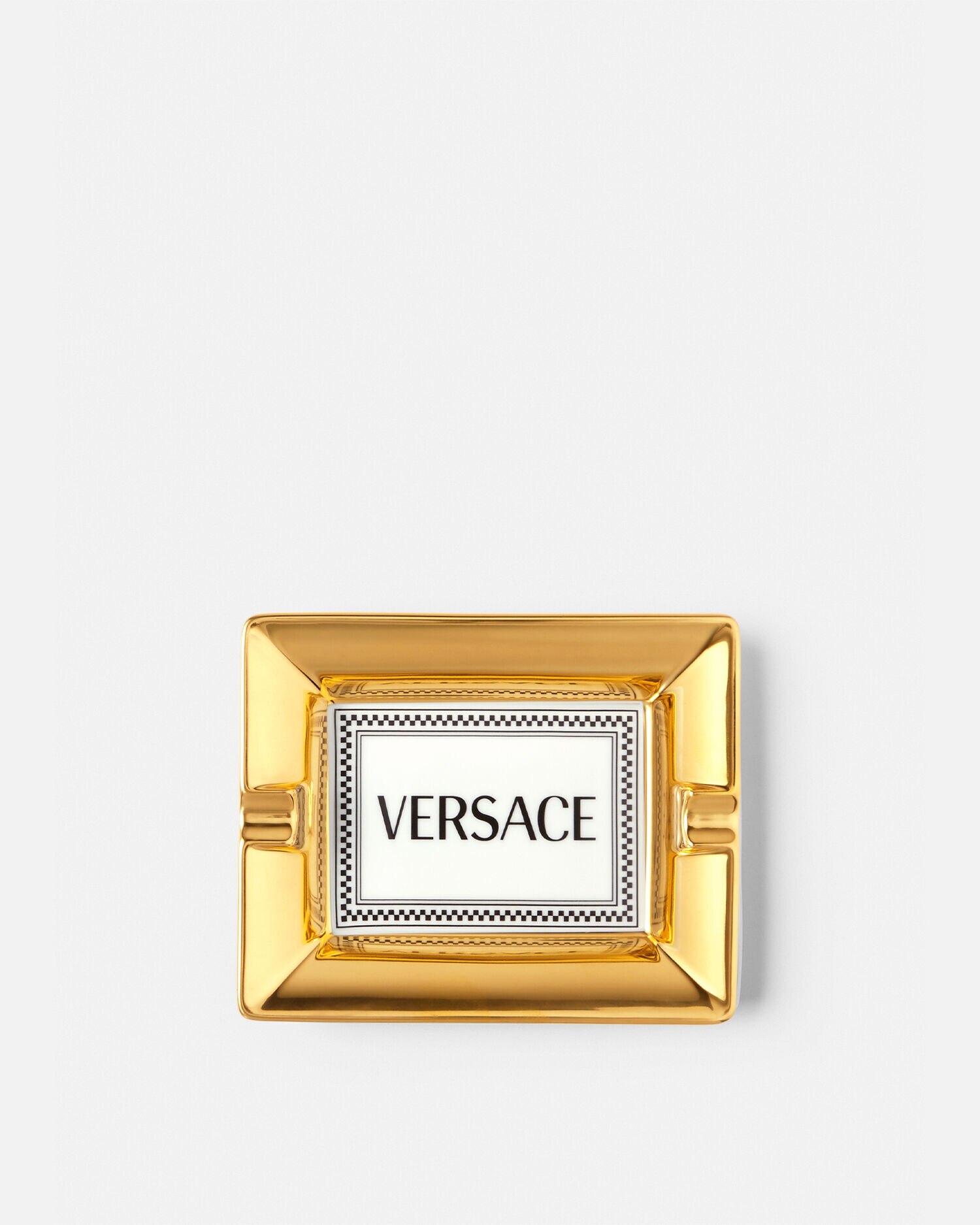メドゥーサ ラプソディ アッシュトレイ 13 cm ゴールド | VERSACE JP