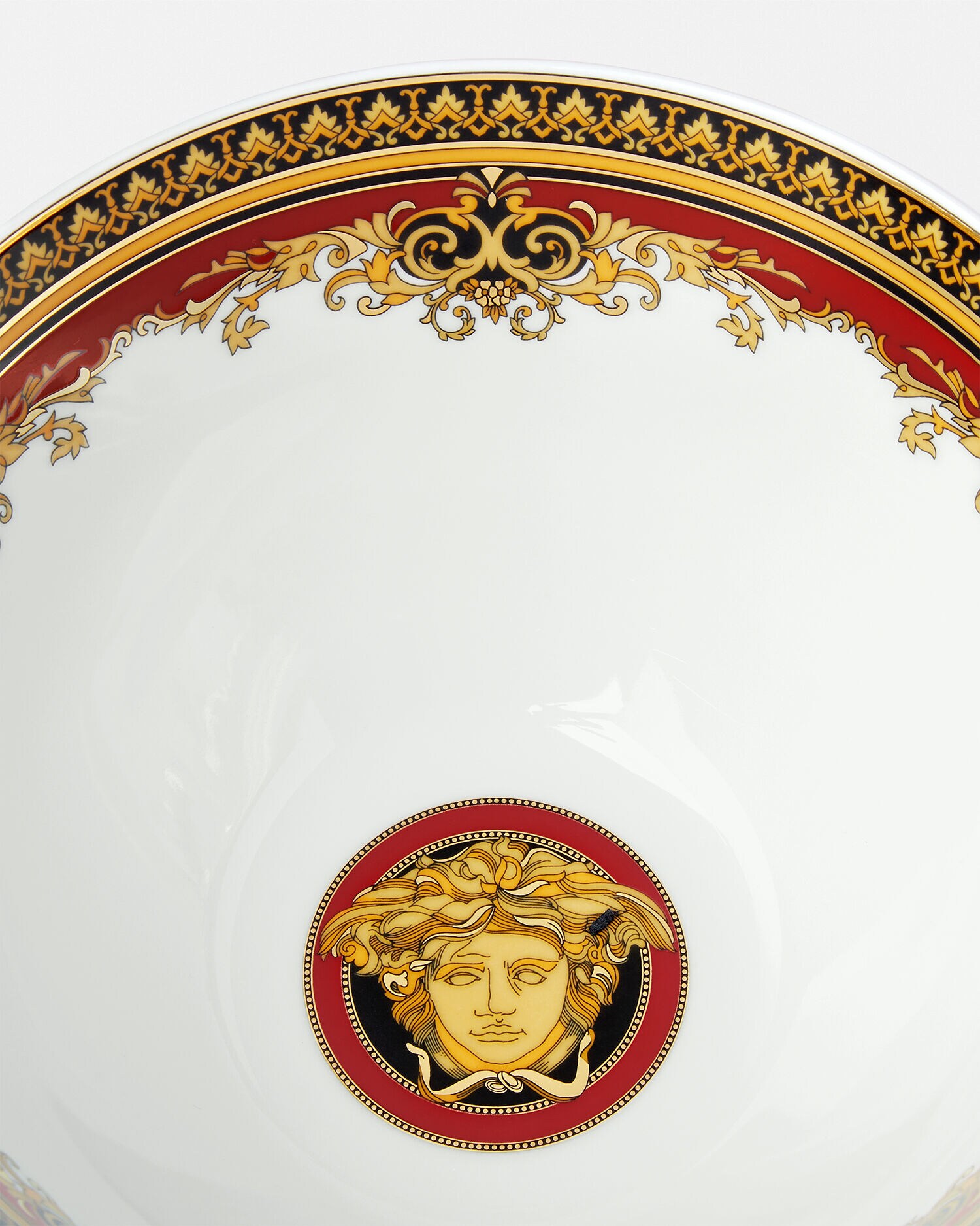 メドゥーサ レッド ボウル 18.5 cm プリント | VERSACE JP
