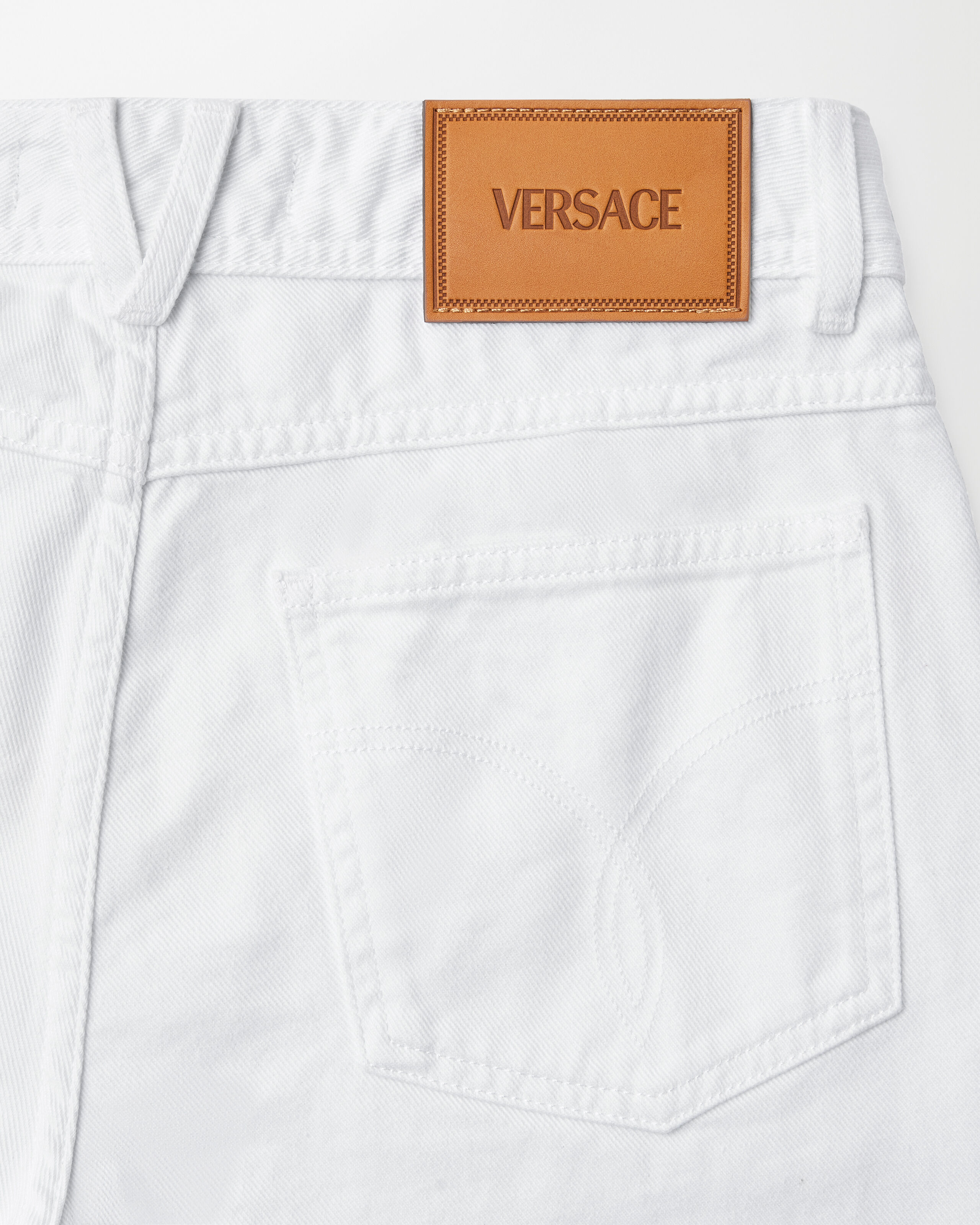 レギュラー ジーンズ ホワイト | VERSACE JP