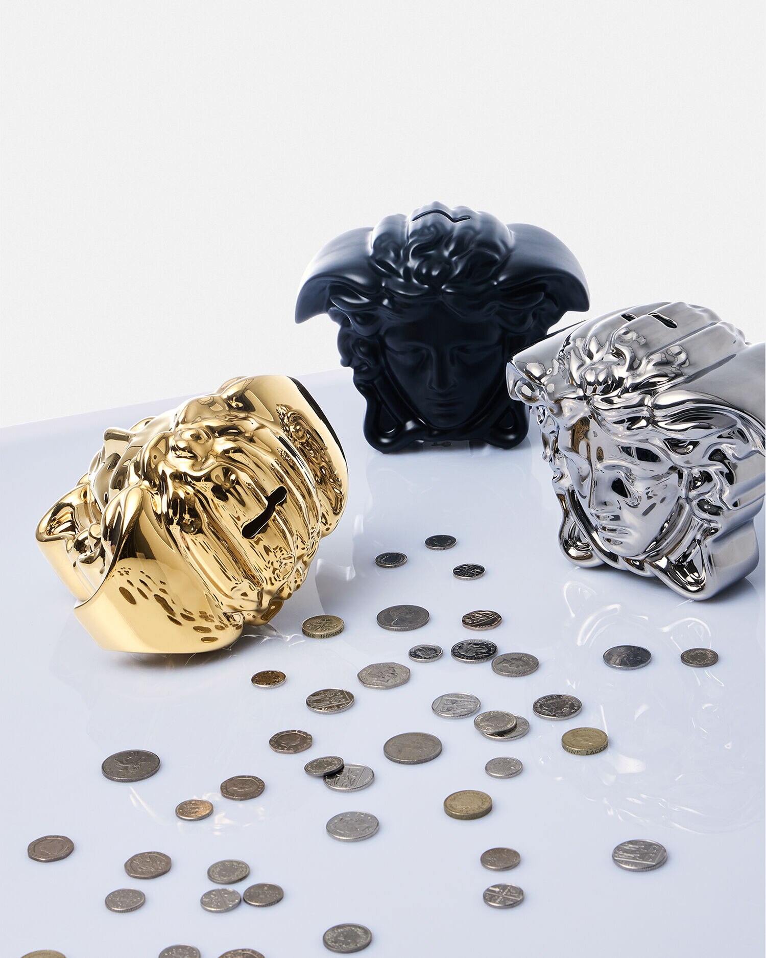 新作グッ バンク ザ ブレイク マネー JP VERSACE | シルバー ボックス 小物