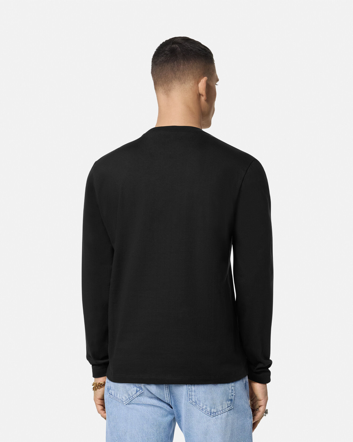 メドゥーサ 長袖 Tシャツ ブラック | VERSACE JP