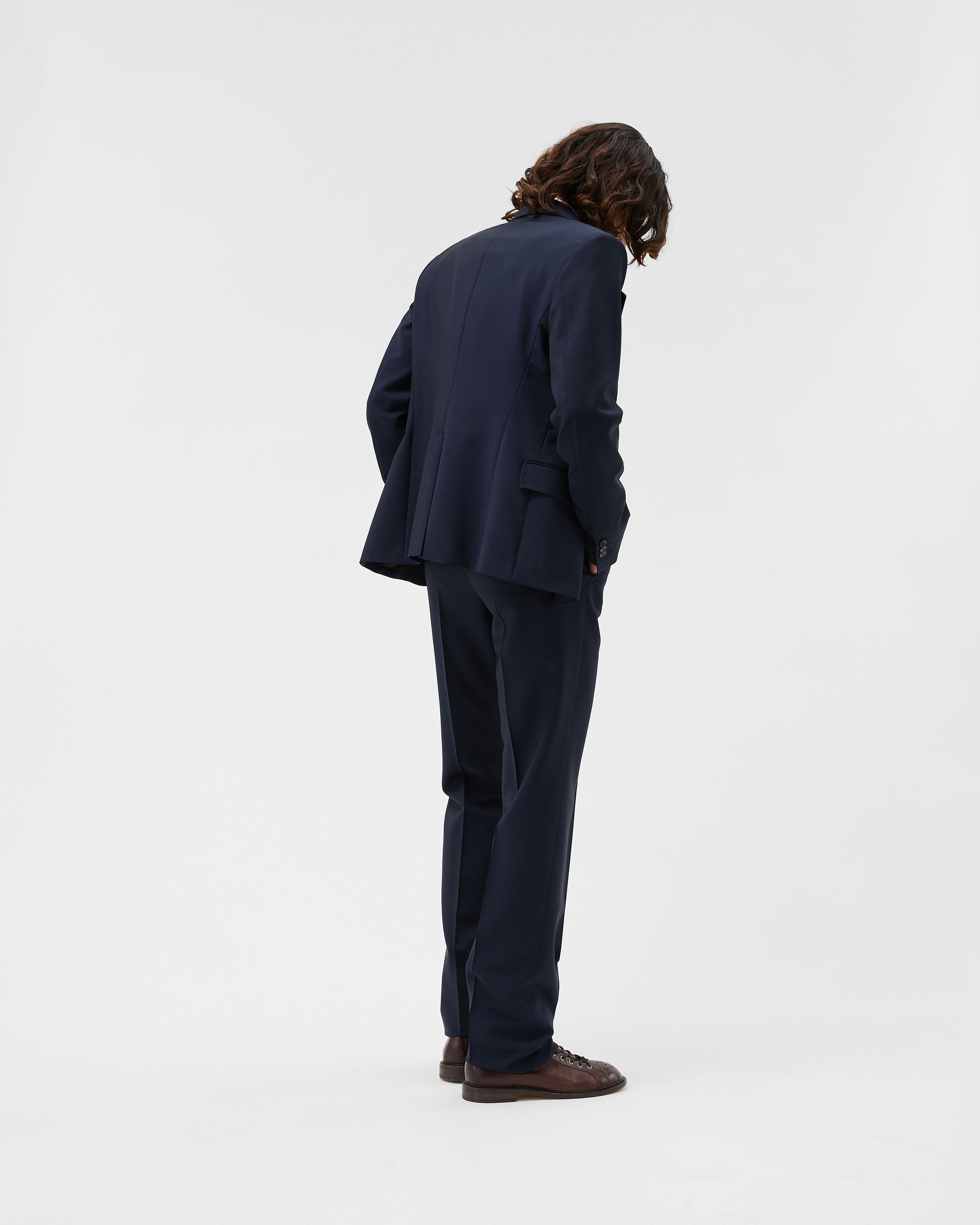 美品　LOEFF ウールカシミヤ　メンズジャケットパンツSET L 美品 LOEFF ウールカシミヤ メンズジャケットパンツSET L 美品 LOEFF