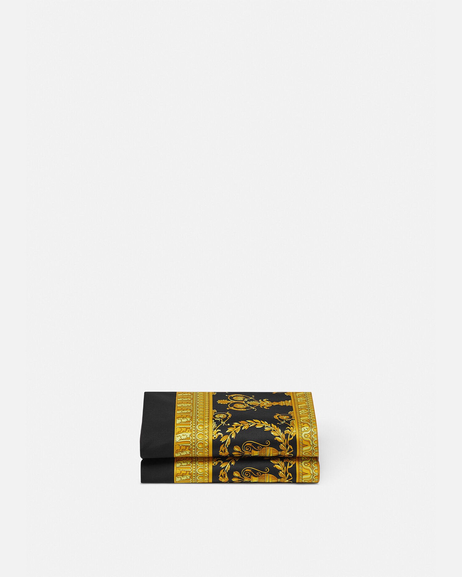 【一部予約！】 リネン ベッド バロック ♡ I ブラック JP VERSACE | シーツ・カバー