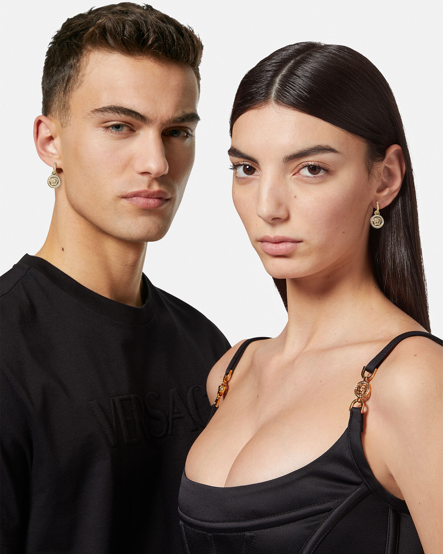 VERSACE スクエアクリスタルリング 17号 VERSACE スクエアクリスタルリング 17号